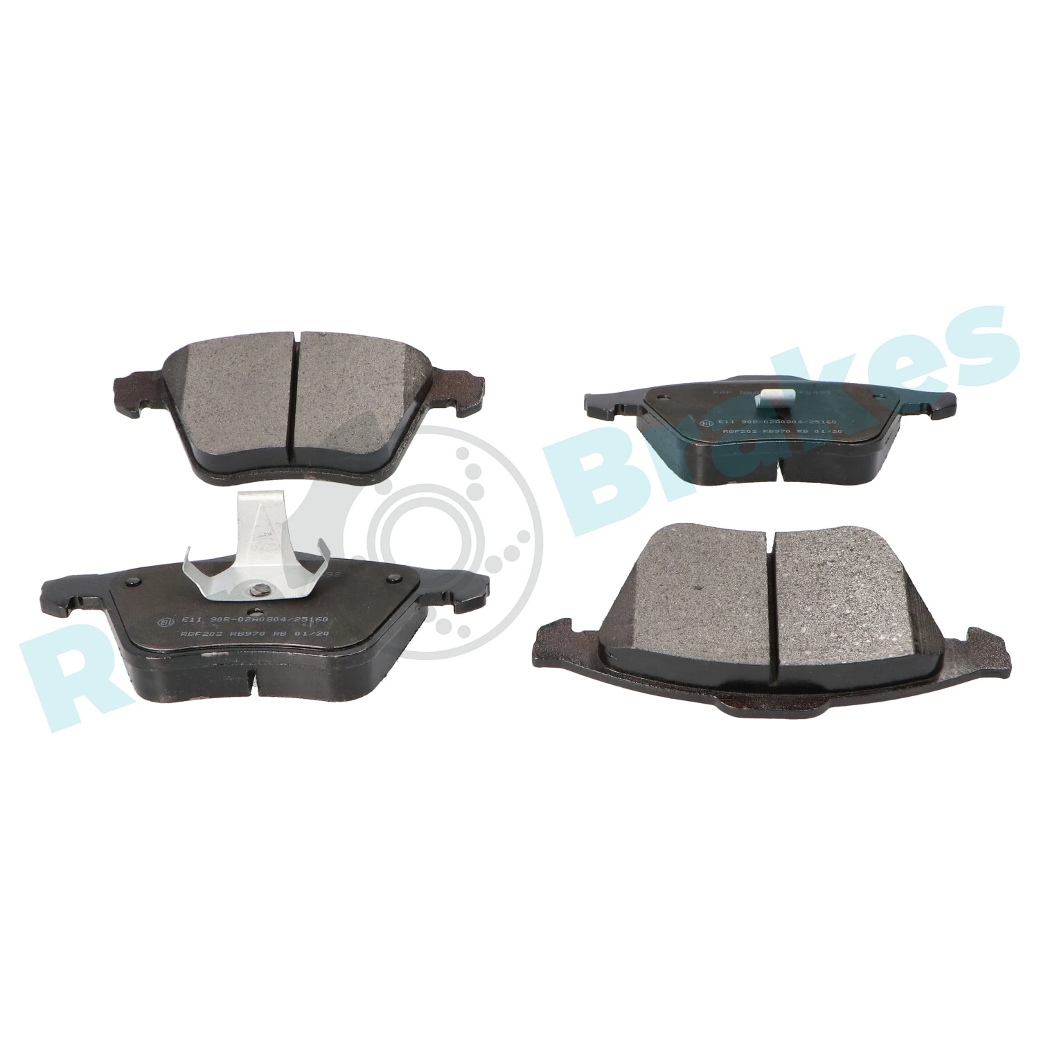 Brake Pad Set, disc brake R-P0492