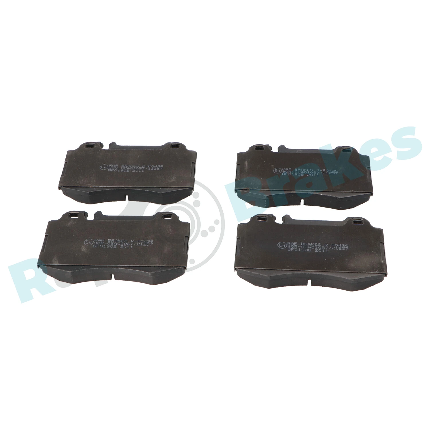 Brake Pad Set, disc brake R-P0436