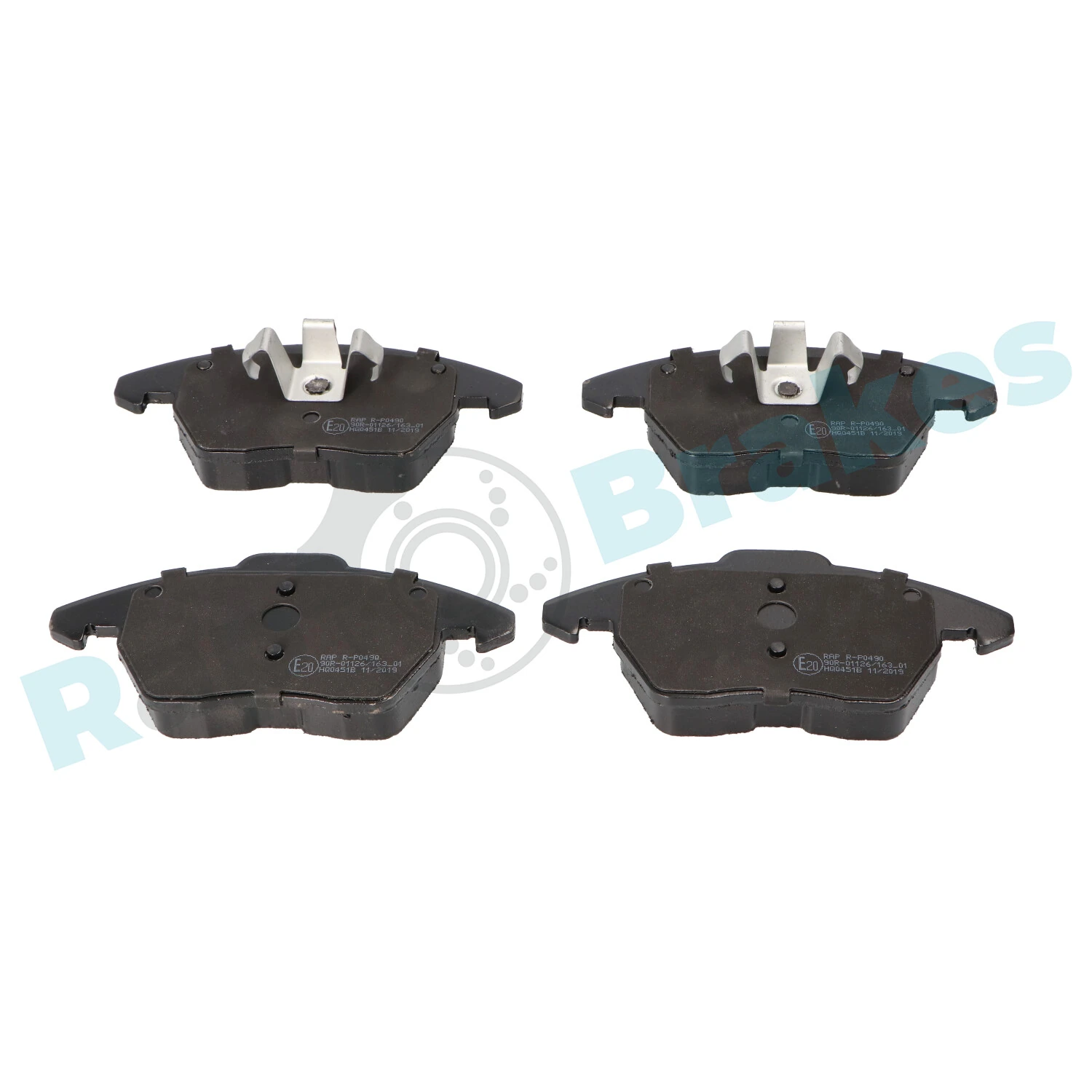 Brake Pad Set, disc brake R-P0490