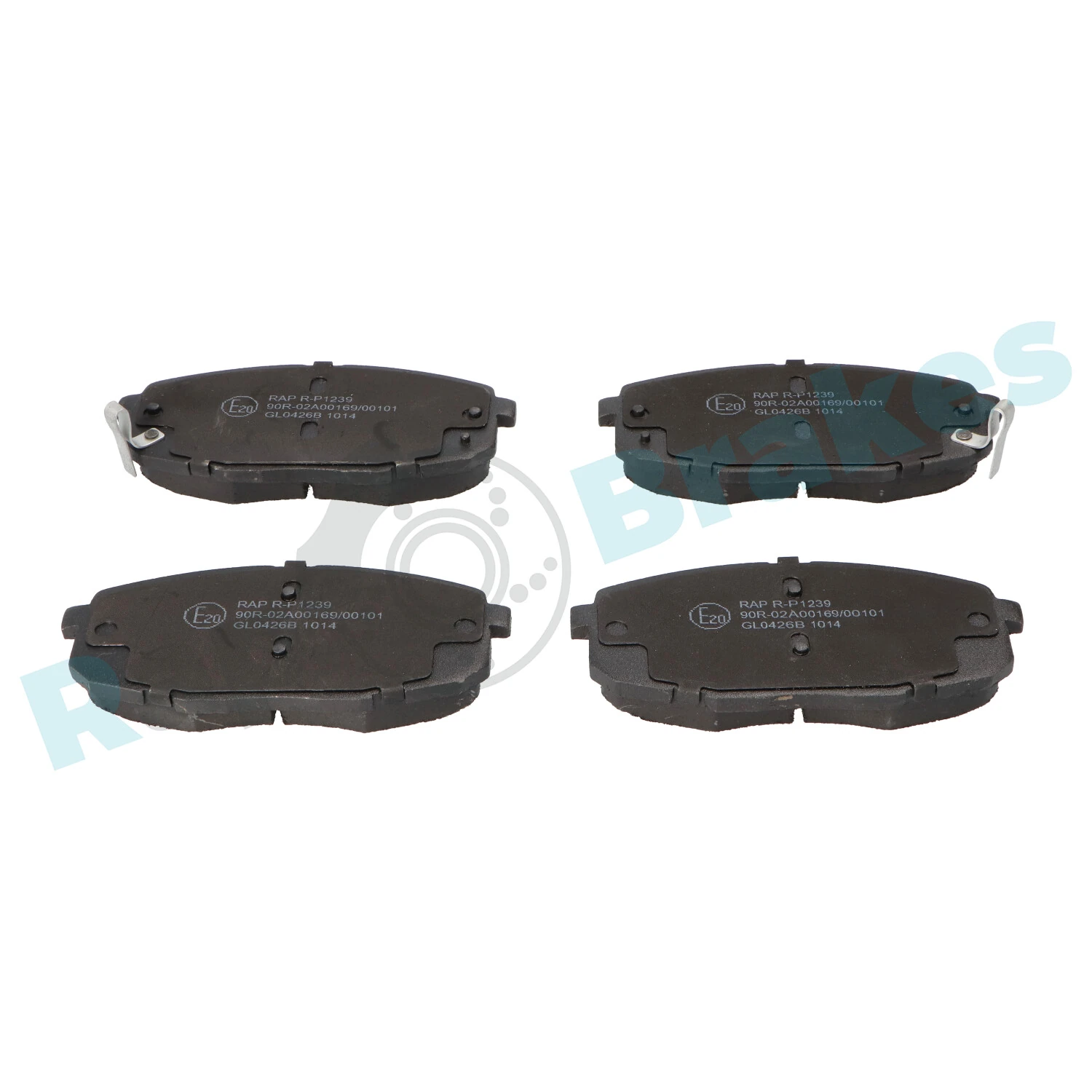 Brake Pad Set, disc brake R-P1239