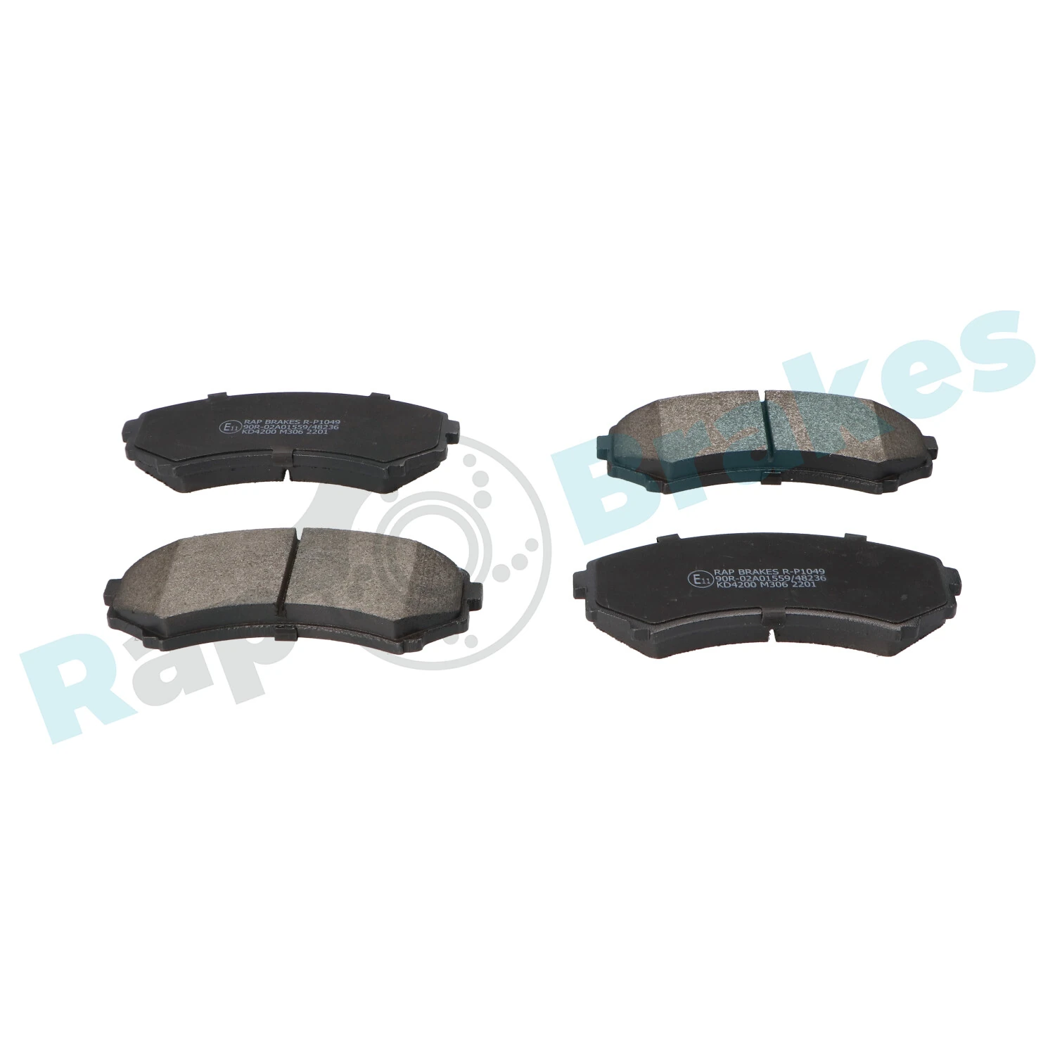 Brake Pad Set, disc brake R-P1049