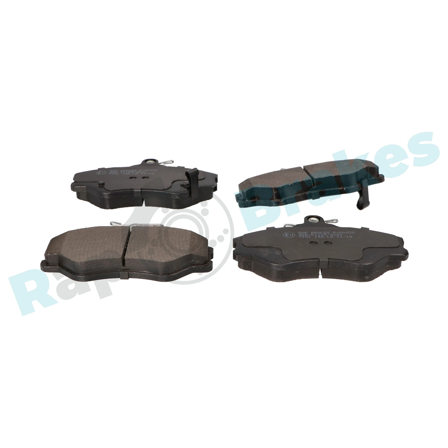 Brake Pad Set, disc brake R-P0932