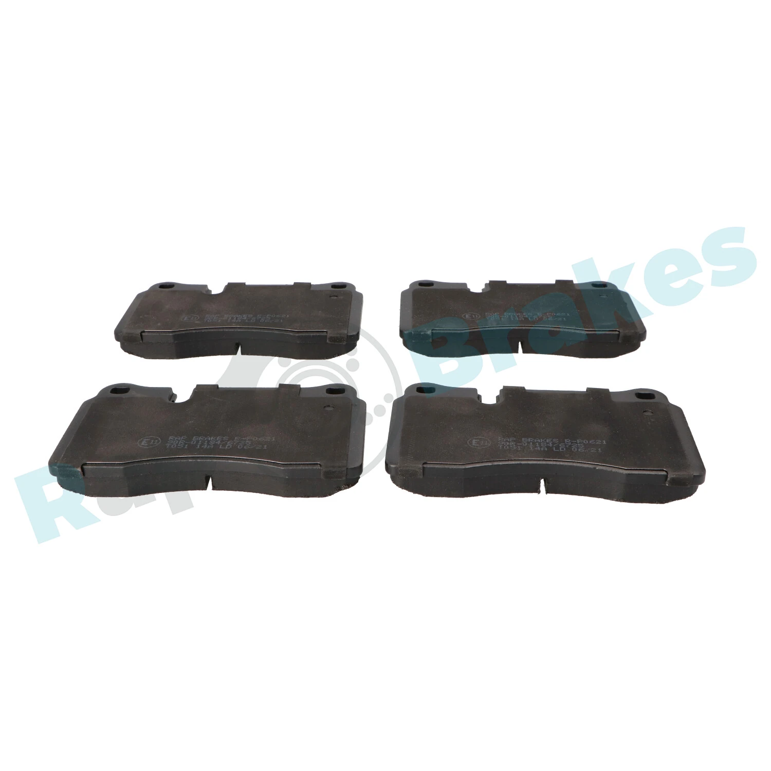 Brake Pad Set, disc brake R-P0621