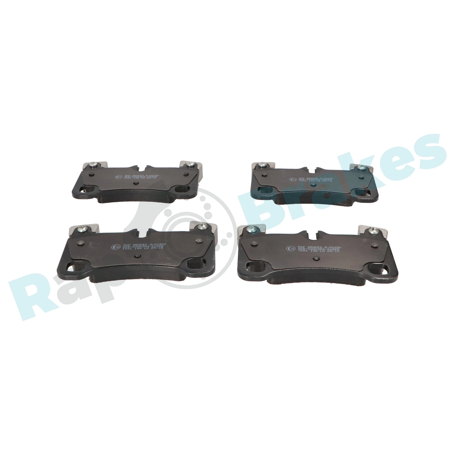Brake Pad Set, disc brake R-P0650