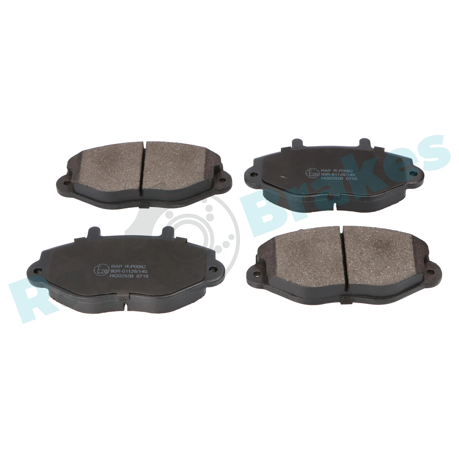 Brake Pad Set, disc brake R-P0062