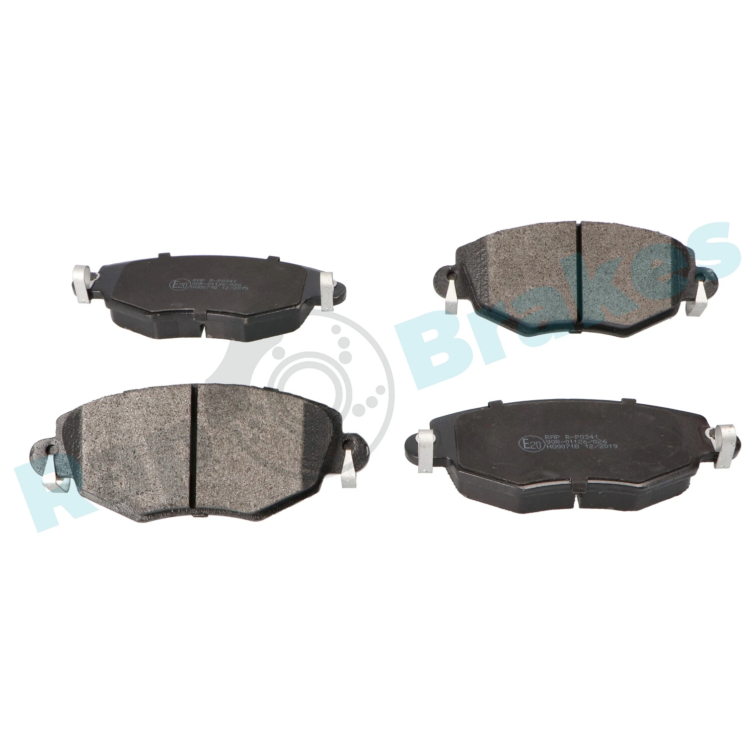 Brake Pad Set, disc brake R-P0341