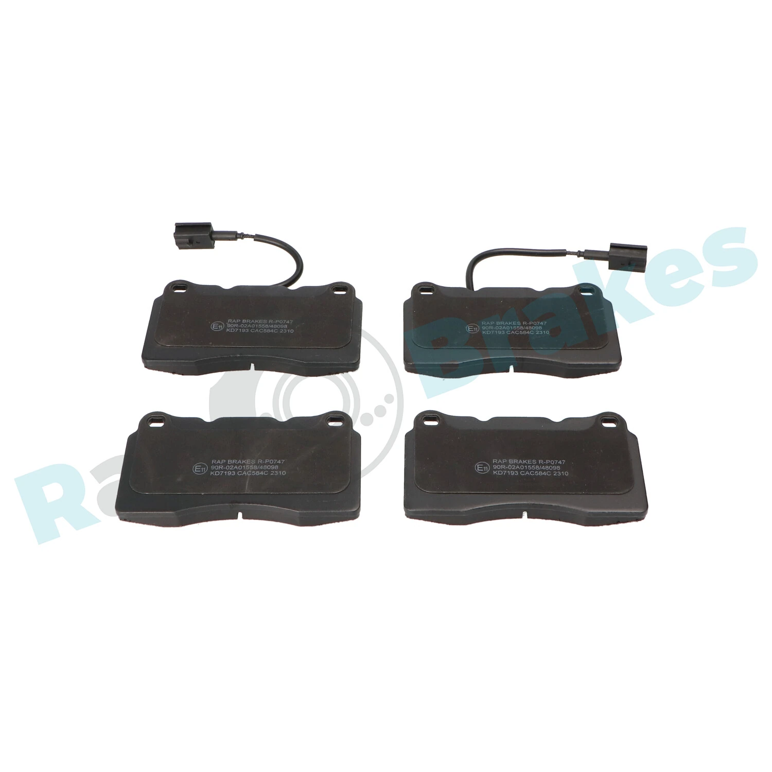 Brake Pad Set, disc brake R-P0747