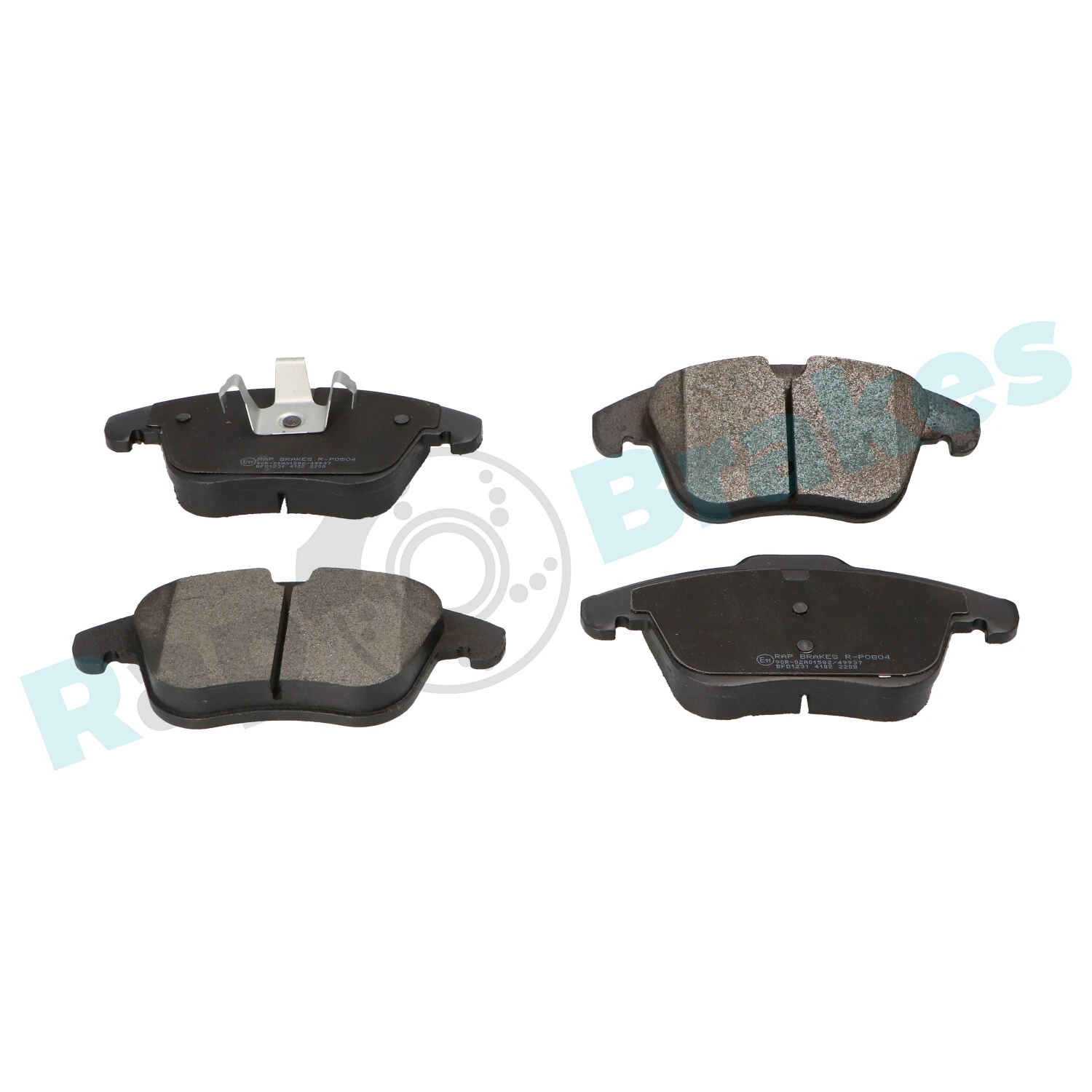 Brake Pad Set, disc brake R-P0804