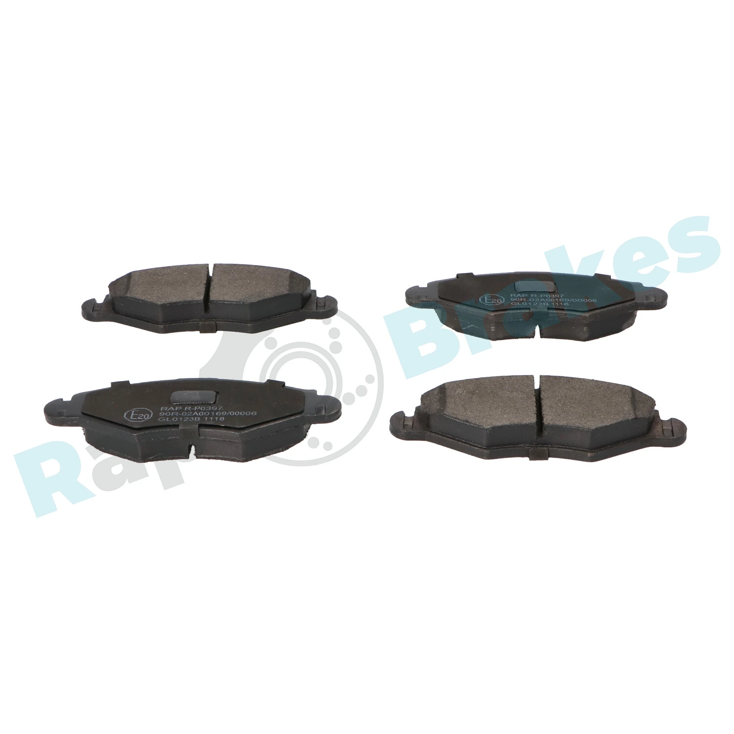 Brake Pad Set, disc brake R-P0397