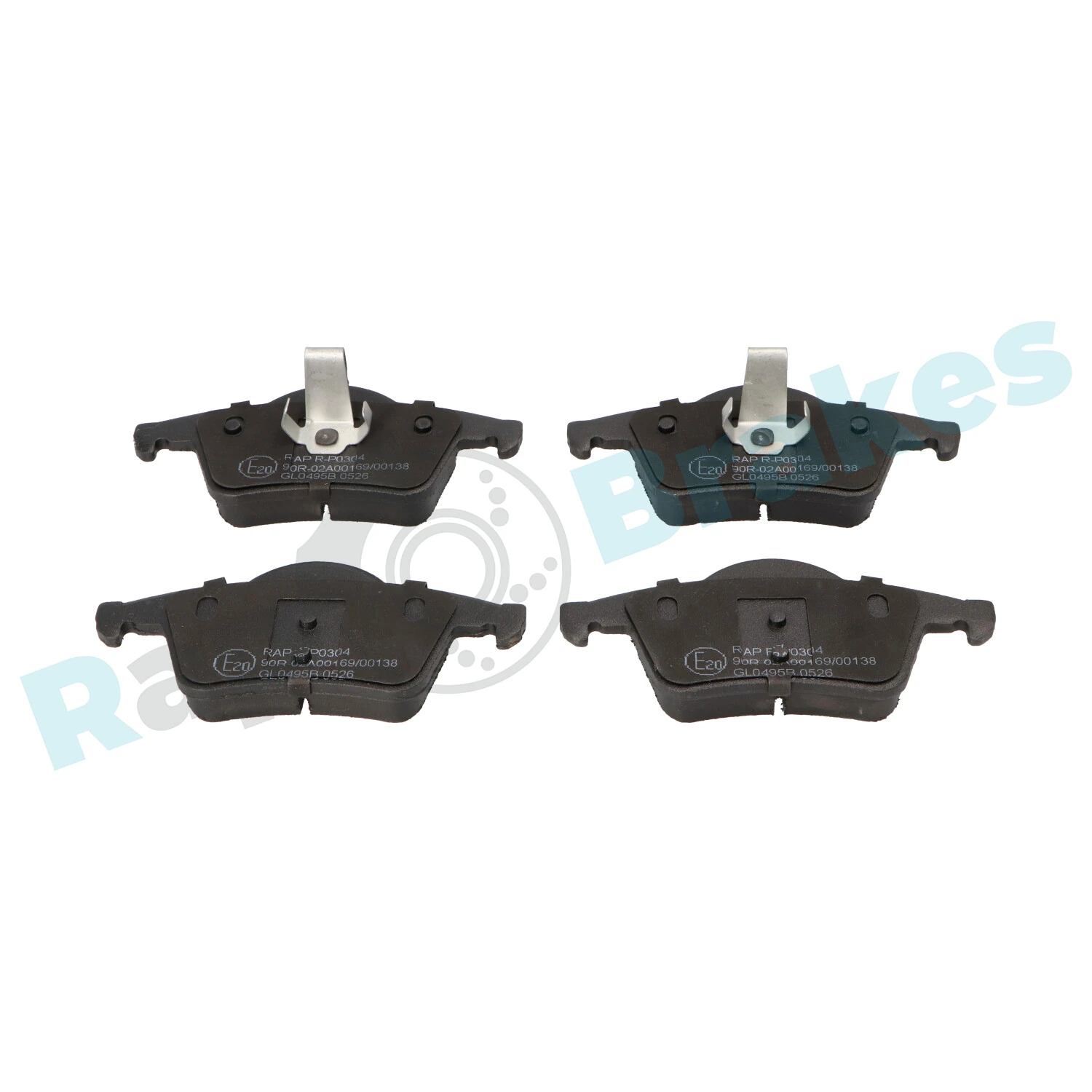 Brake Pad Set, disc brake R-P0304