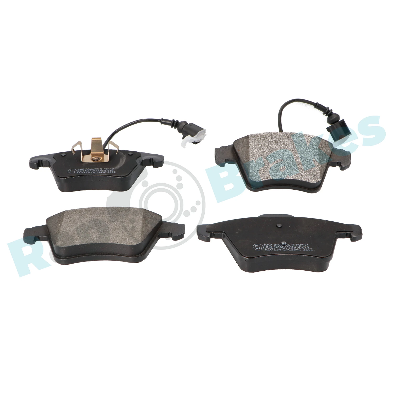 Brake Pad Set, disc brake R-P0447