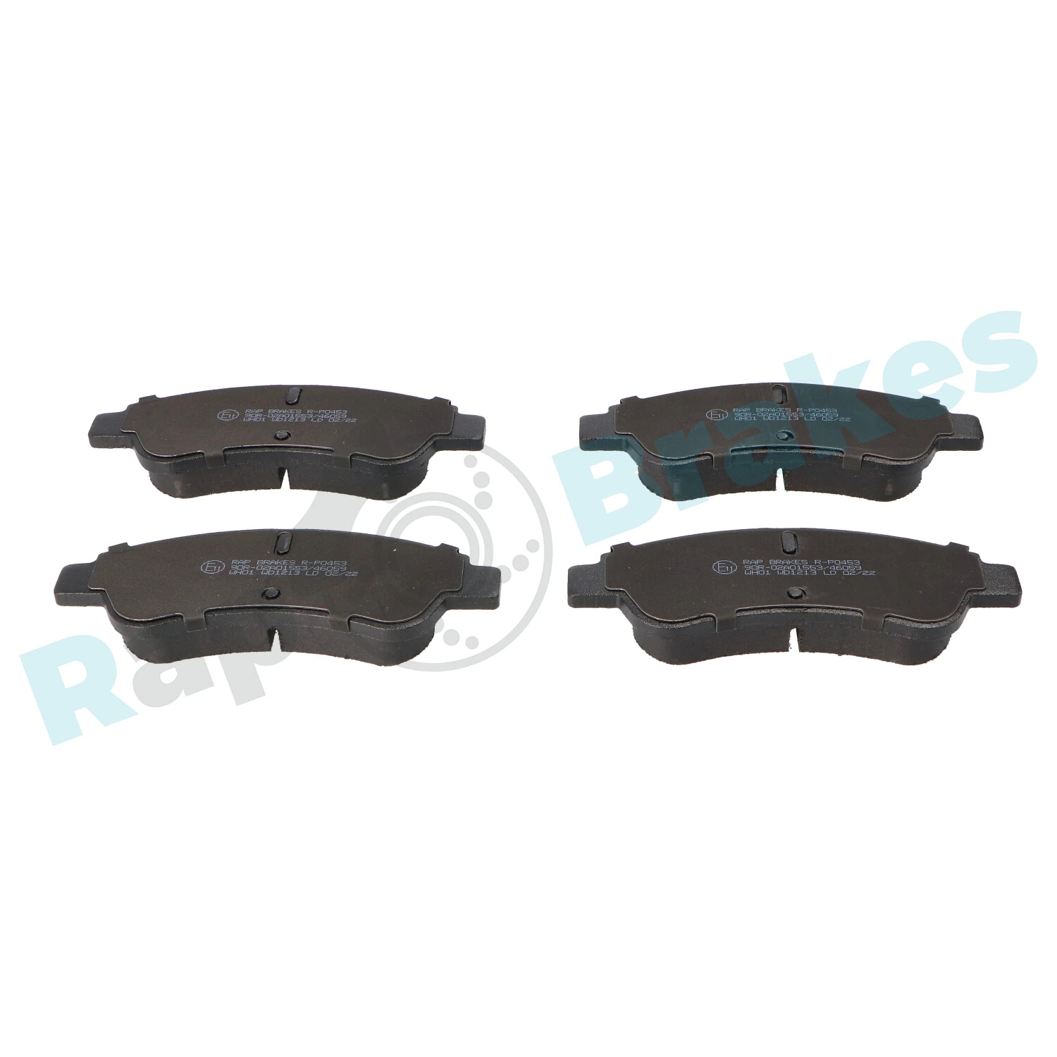 Brake Pad Set, disc brake R-P0453