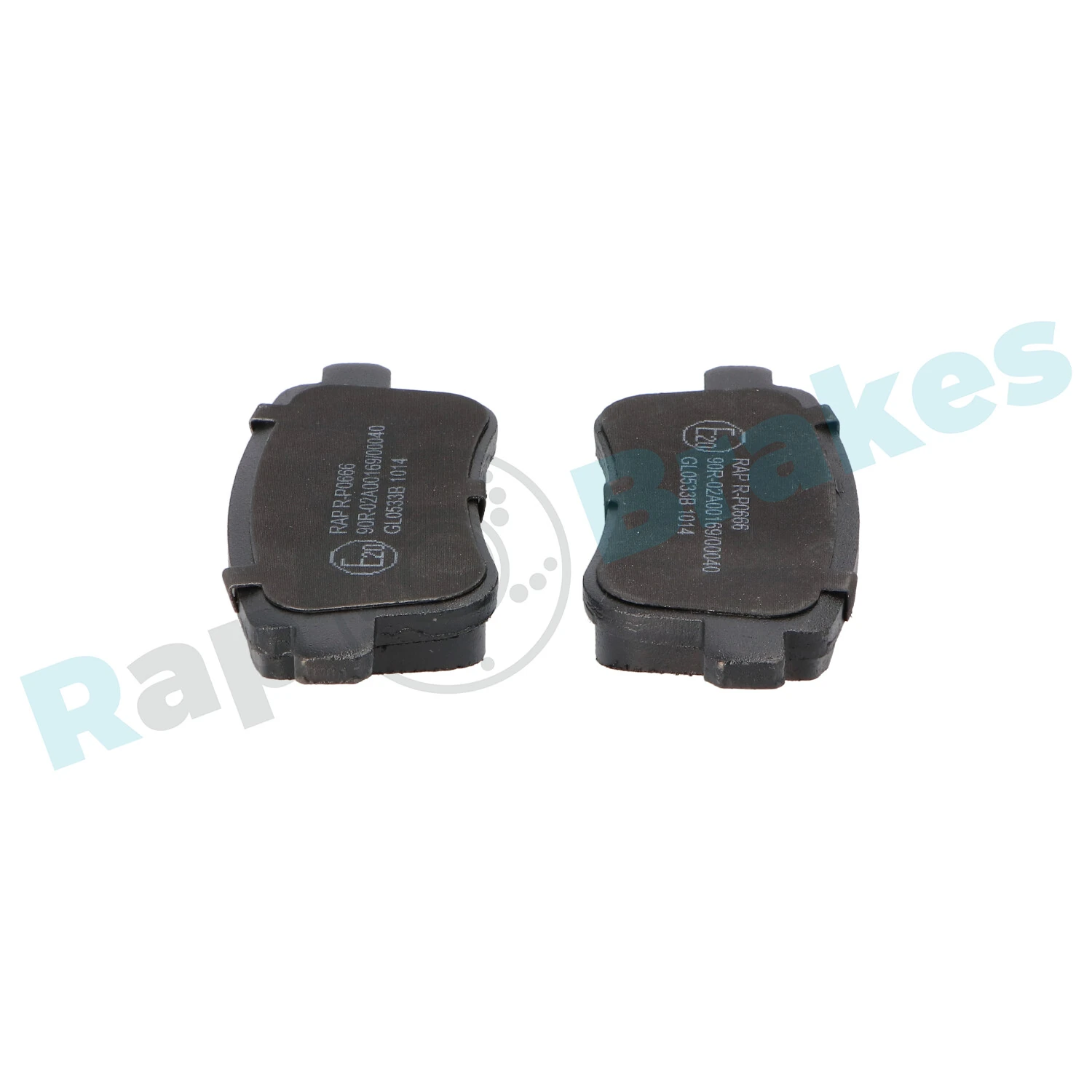 Brake Pad Set, disc brake R-P0666