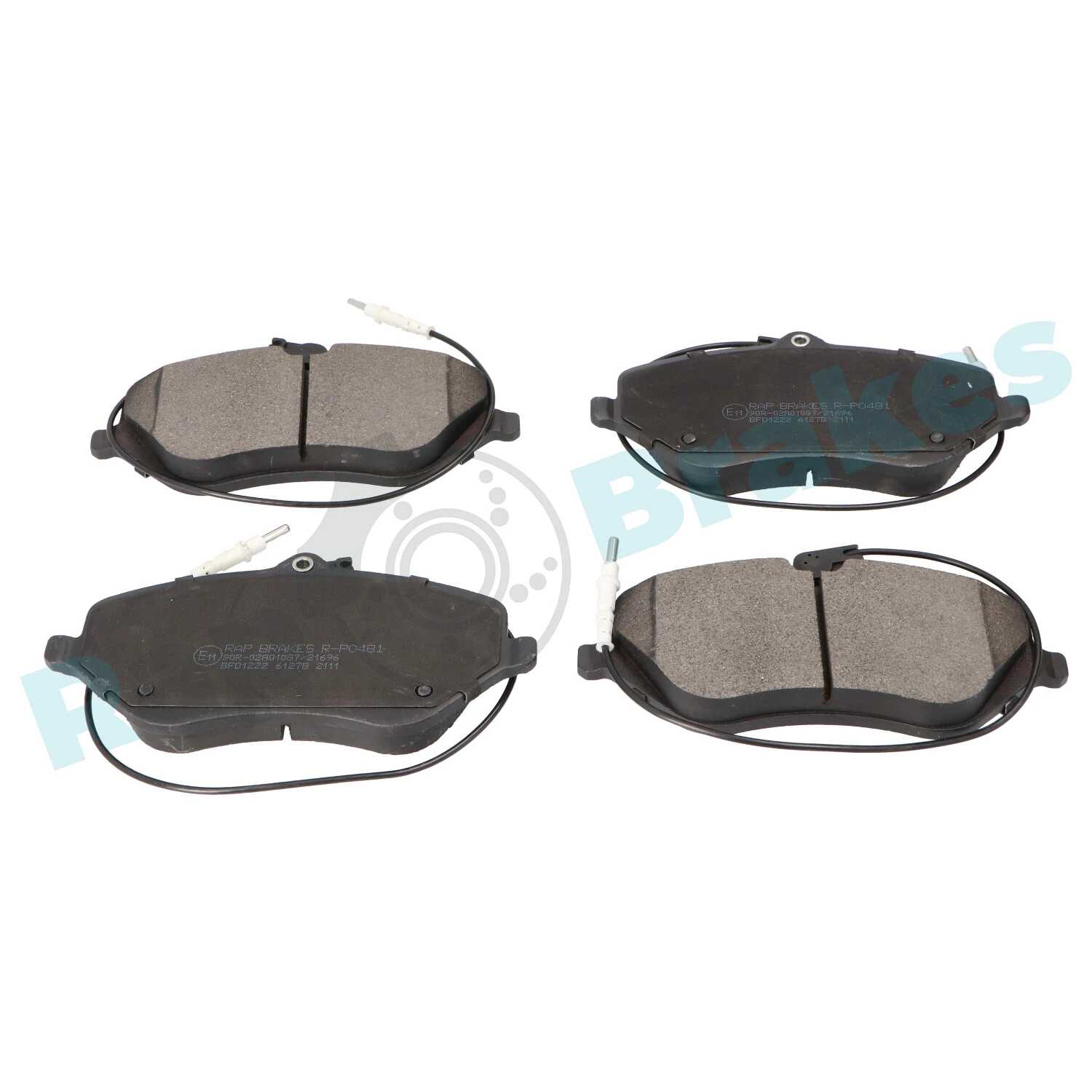 Brake Pad Set, disc brake R-P0481