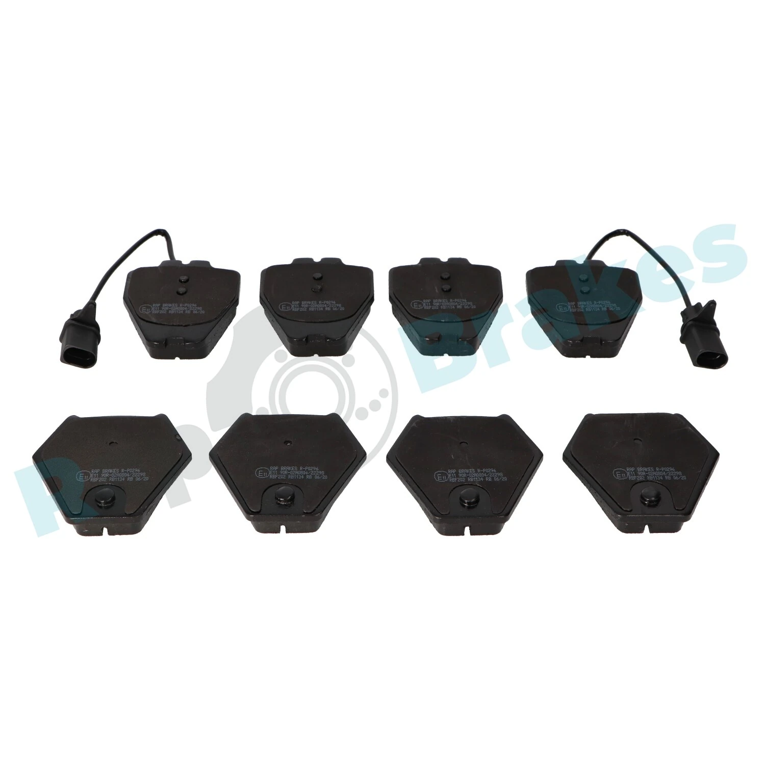 Brake Pad Set, disc brake R-P0296