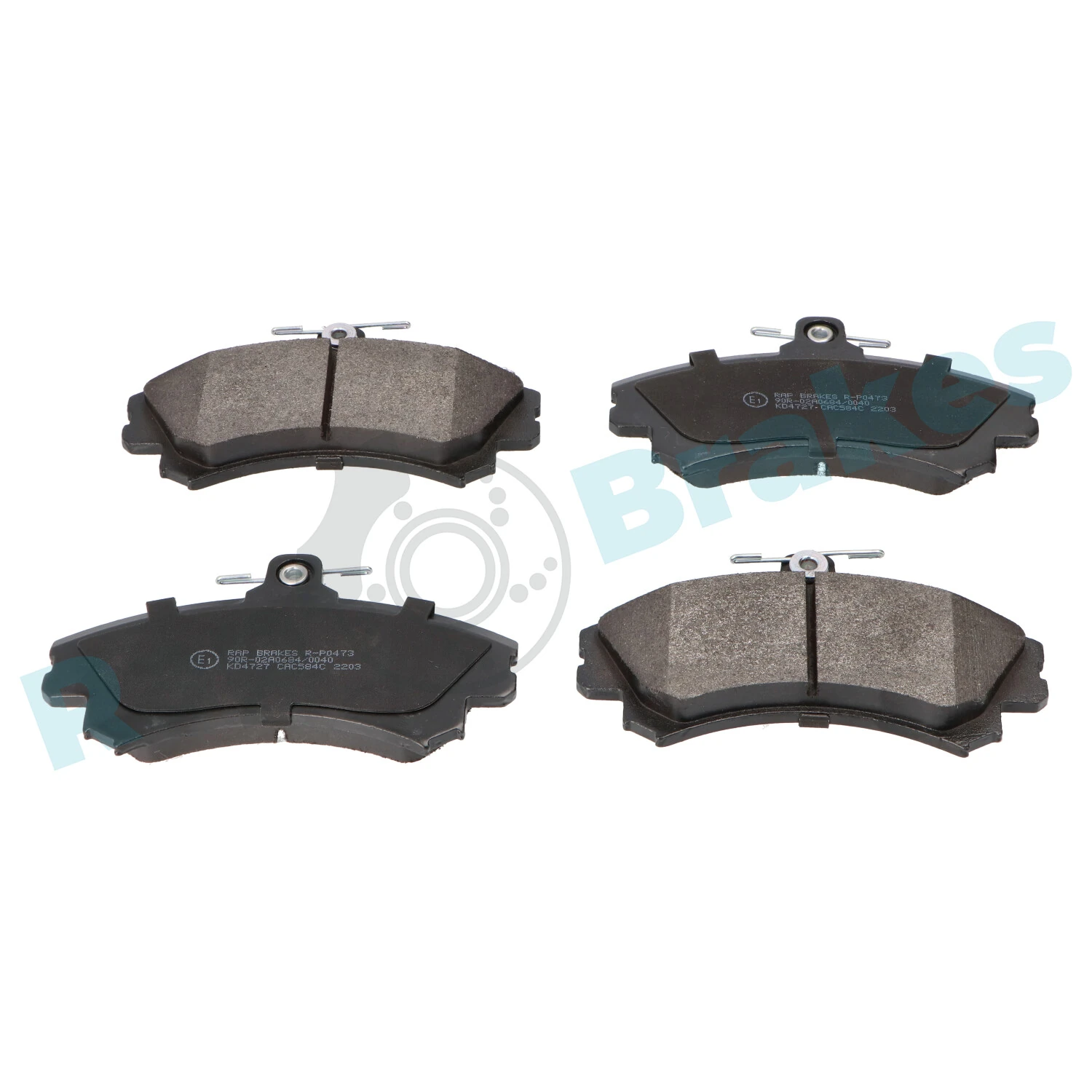 Brake Pad Set, disc brake R-P0473