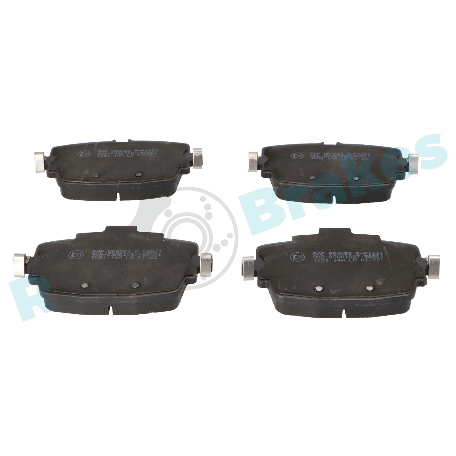 Brake Pad Set, disc brake R-P1621