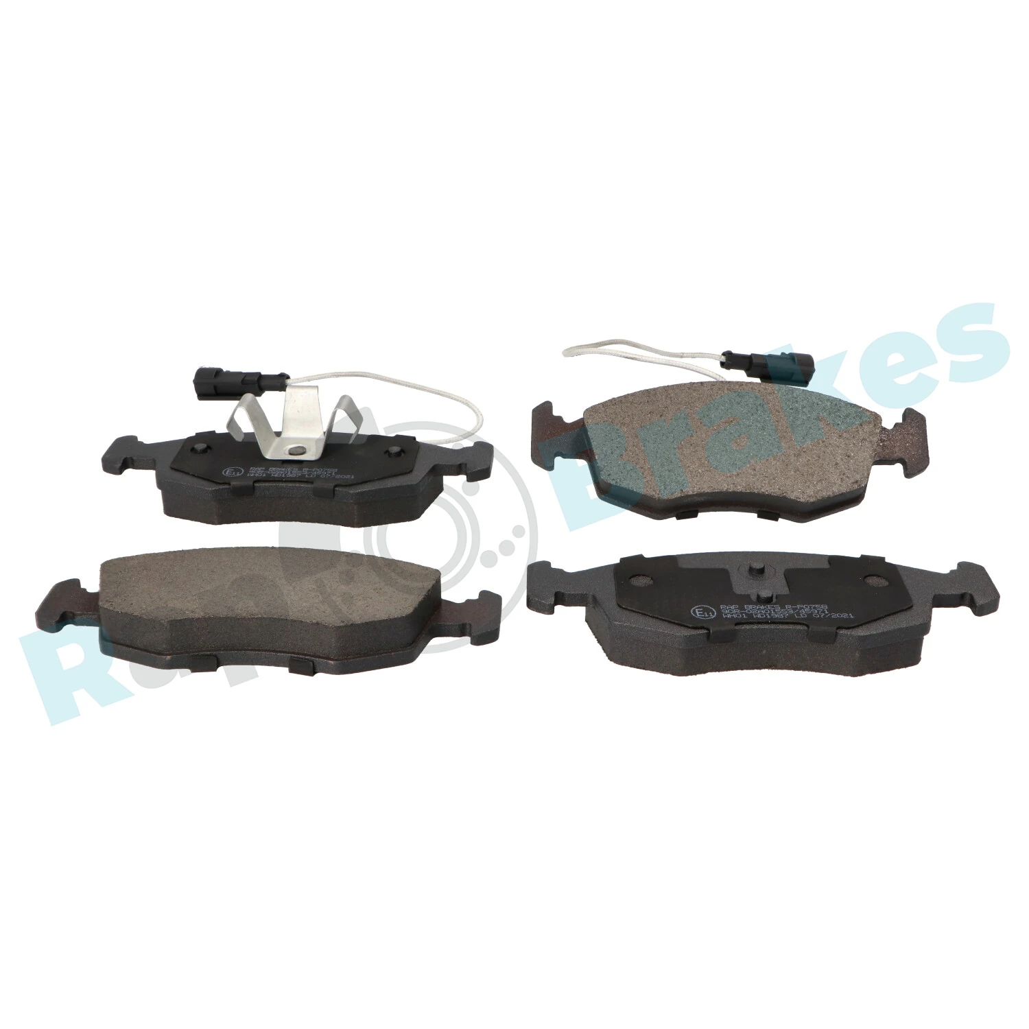 Brake Pad Set, disc brake R-P0758