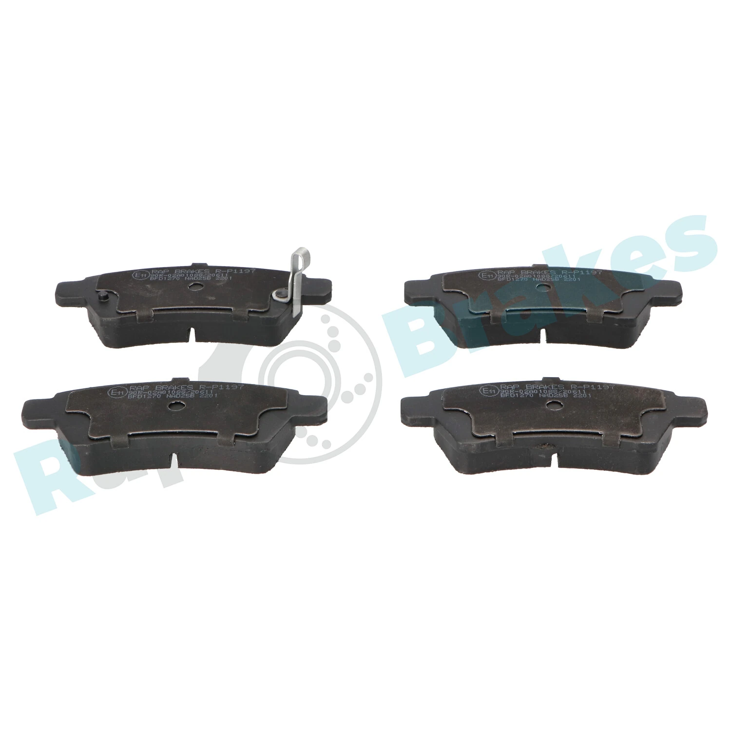 Brake Pad Set, disc brake R-P1197