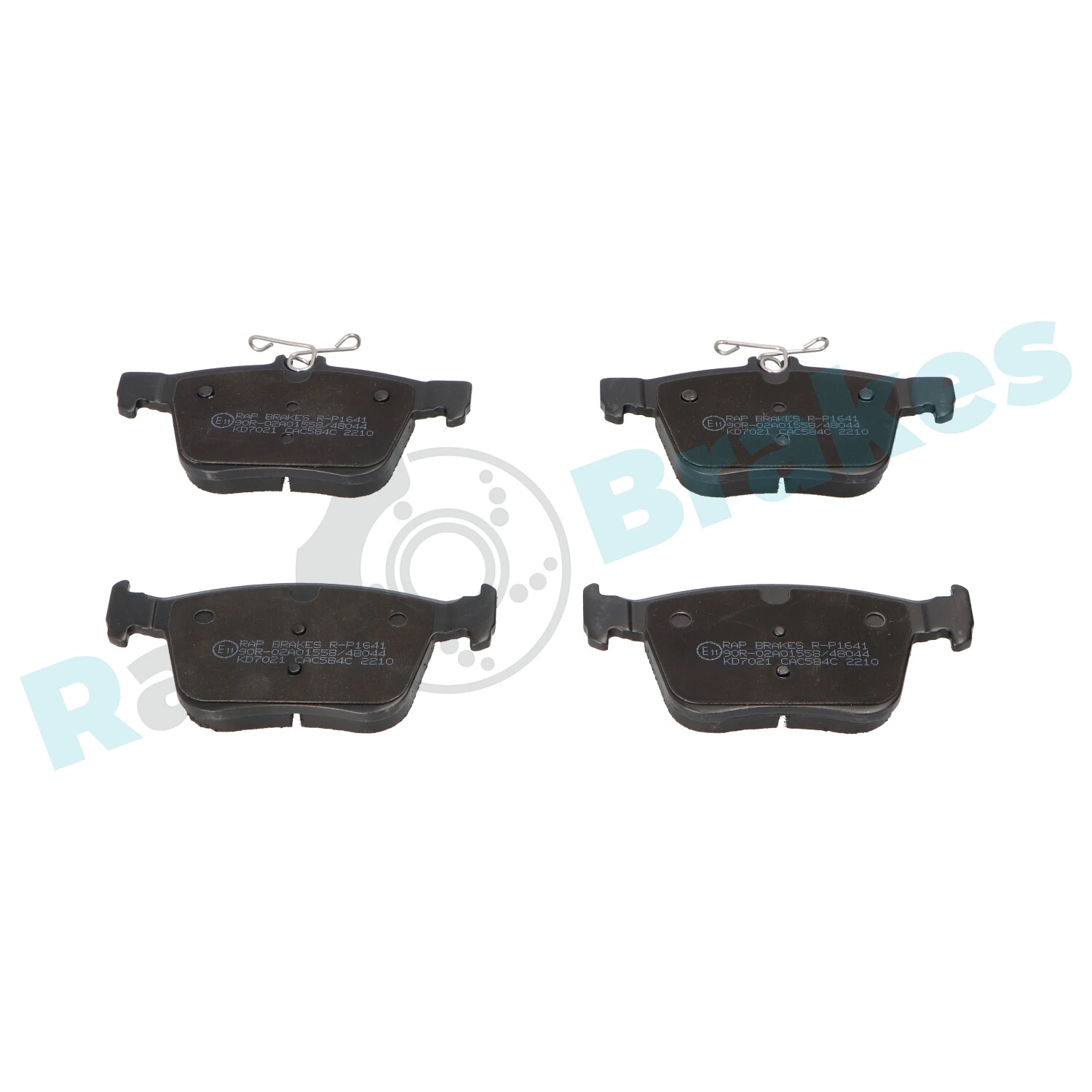 Brake Pad Set, disc brake R-P1641