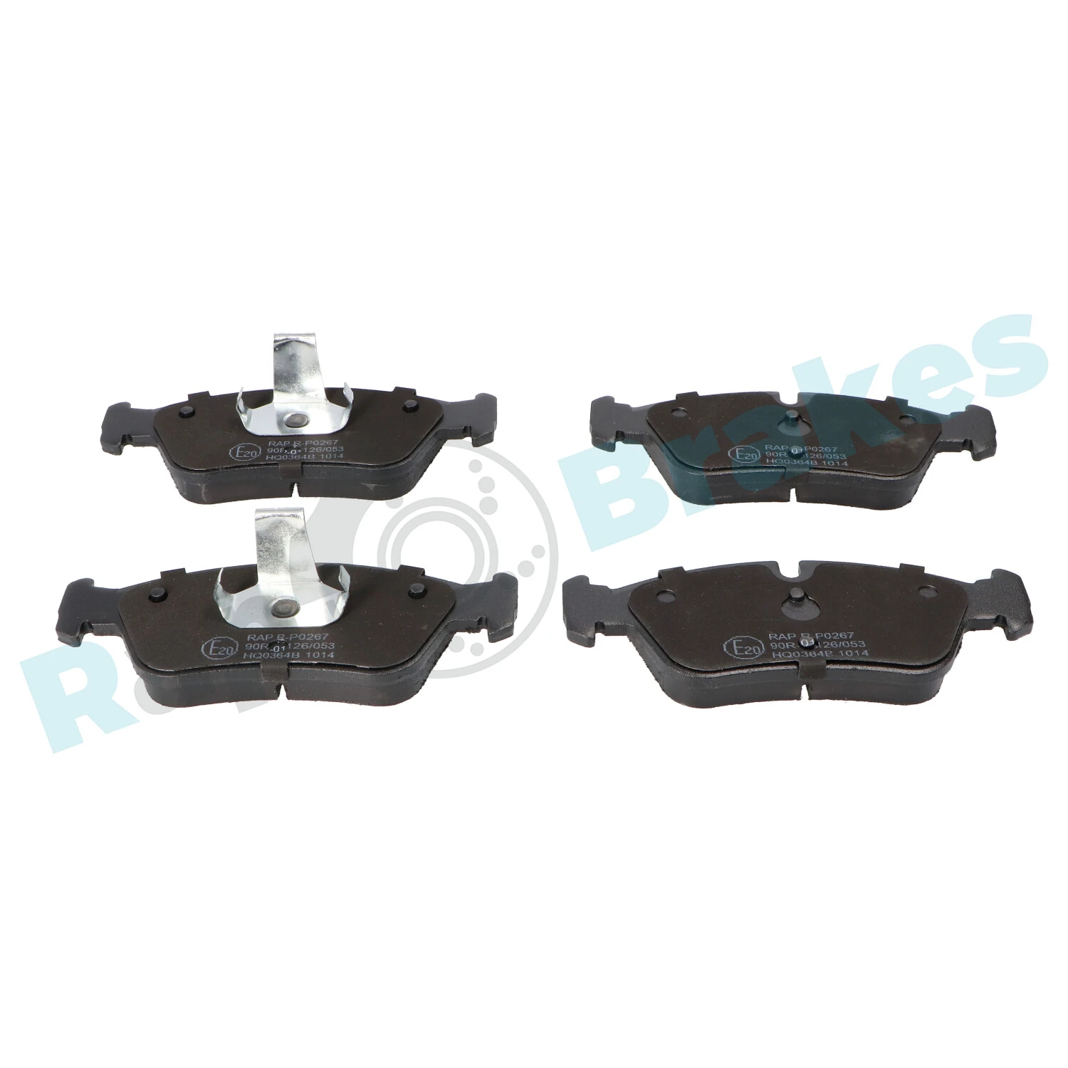 Brake Pad Set, disc brake R-P0267