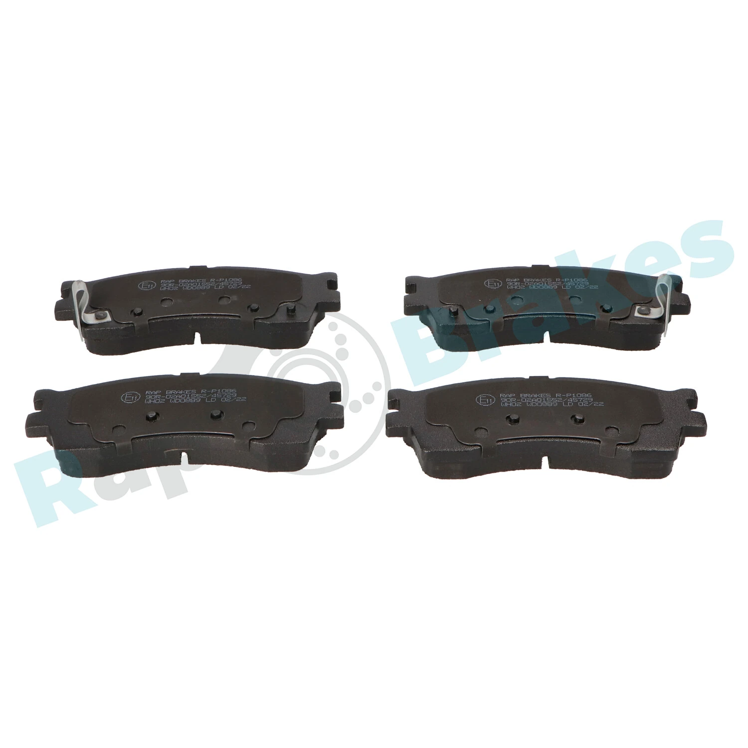 Brake Pad Set, disc brake R-P1086