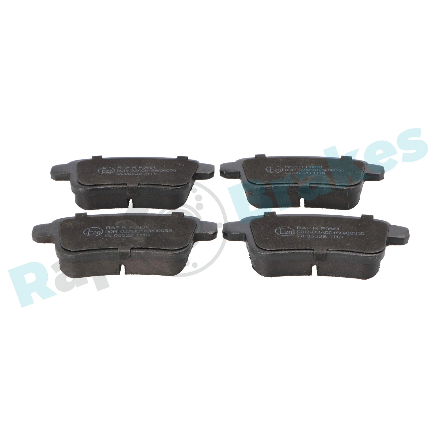 Brake Pad Set, disc brake R-P0661