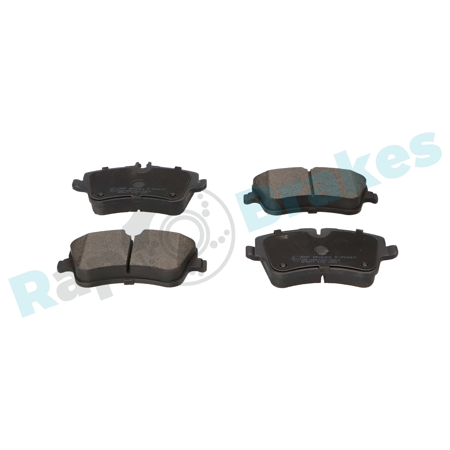Brake Pad Set, disc brake R-P0410