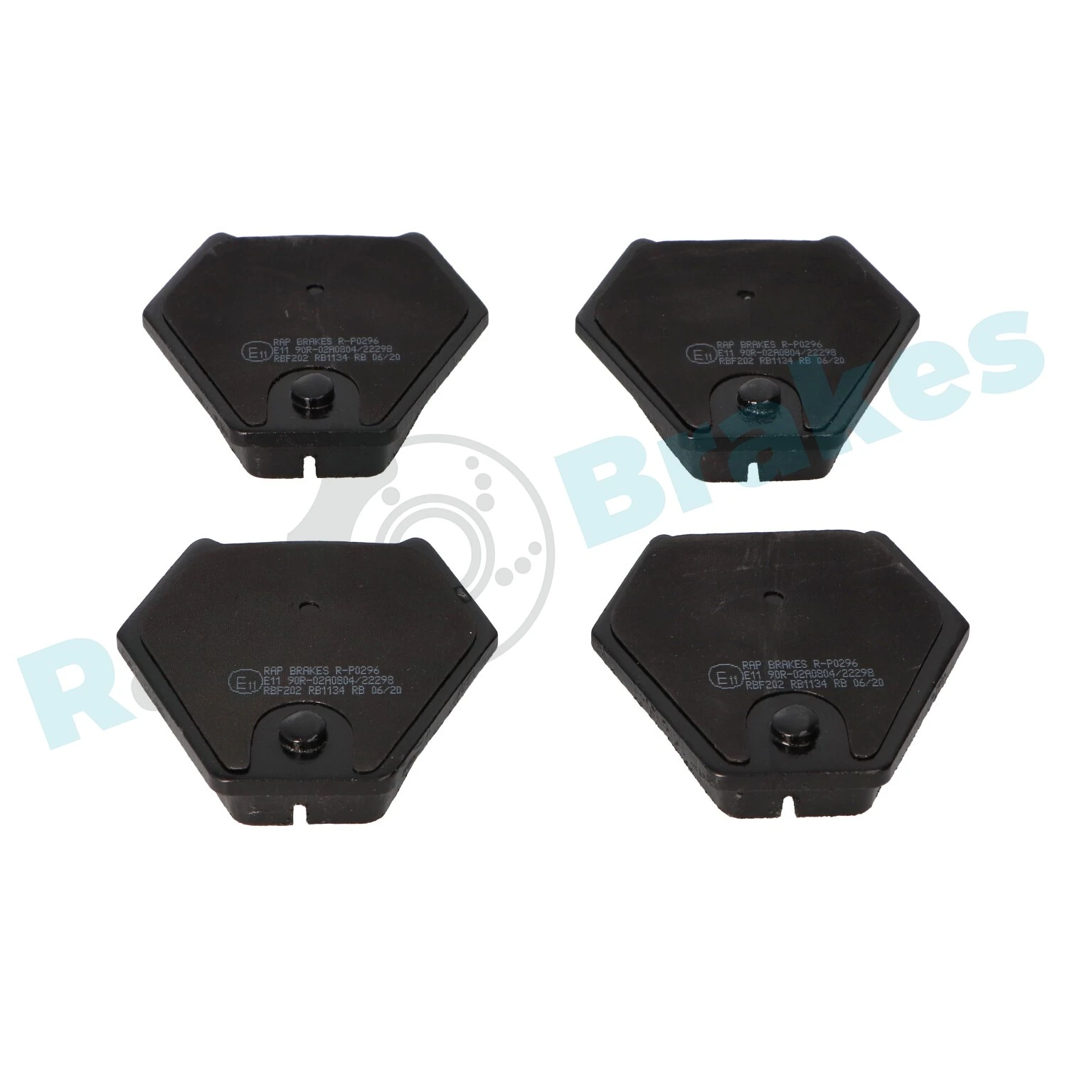 Brake Pad Set, disc brake R-P0296