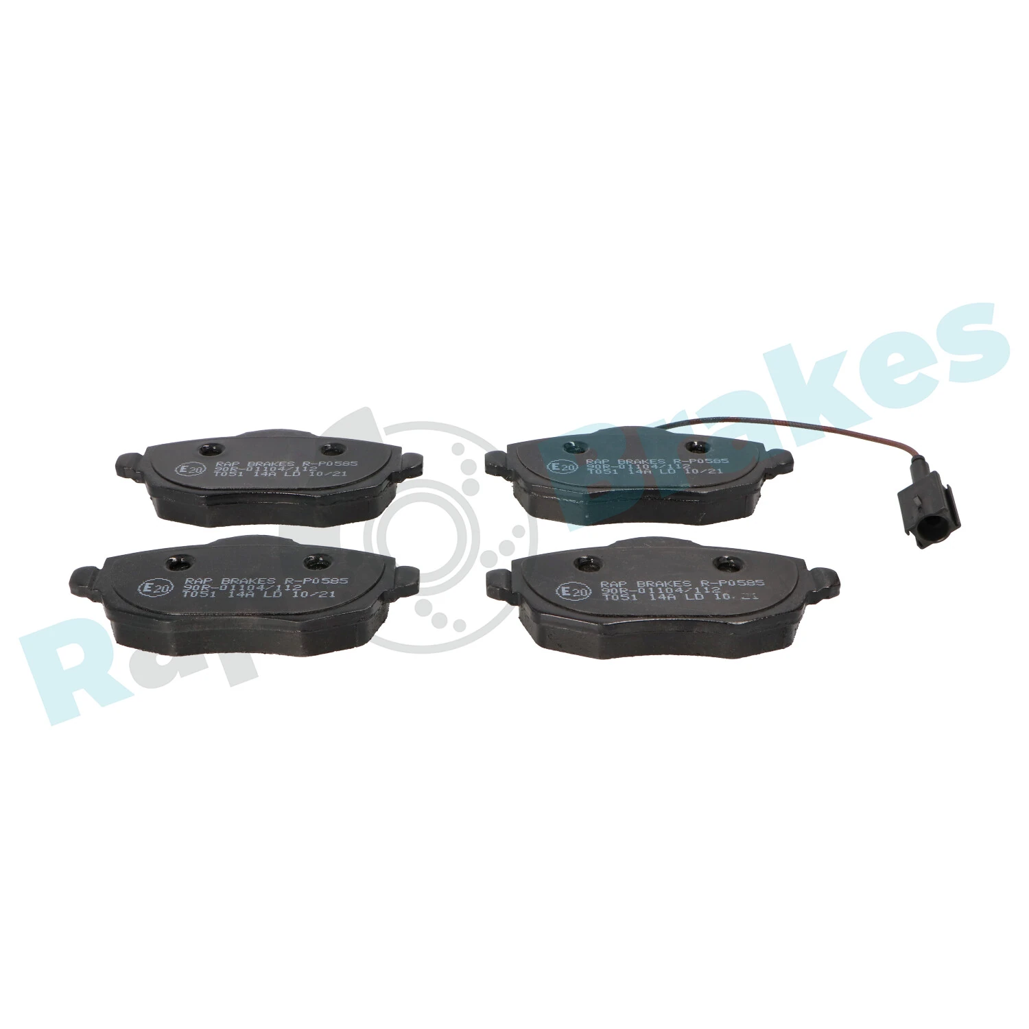 Brake Pad Set, disc brake R-P0585