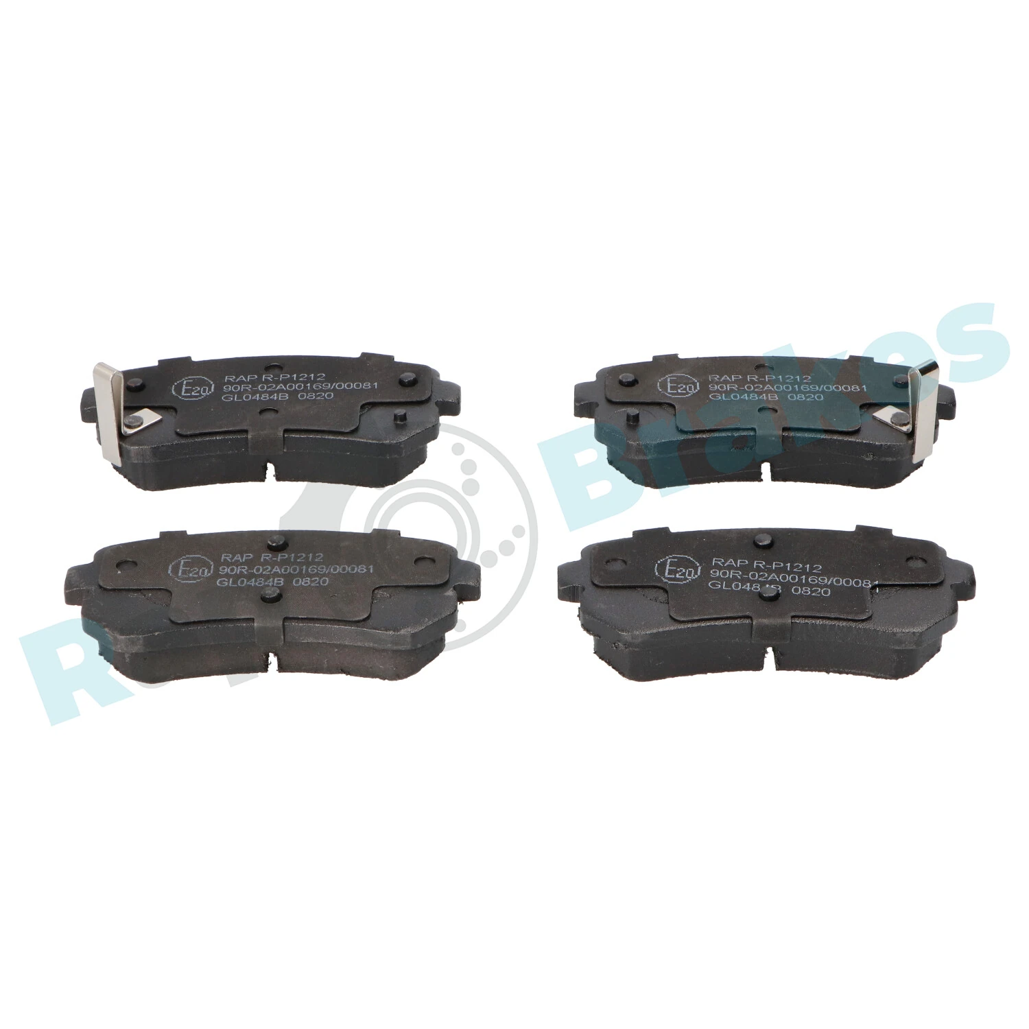 Brake Pad Set, disc brake R-P1212