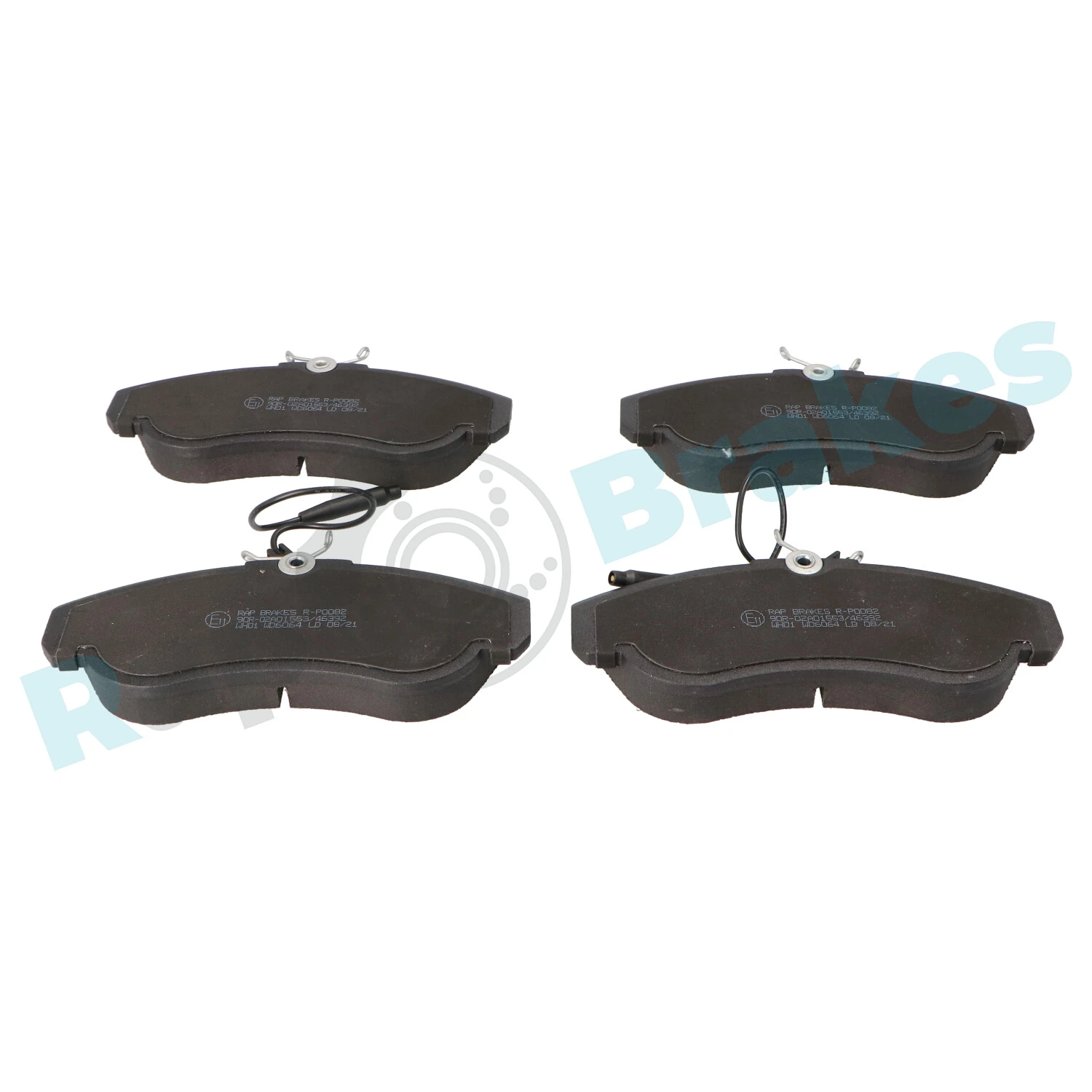 Brake Pad Set, disc brake R-P0082