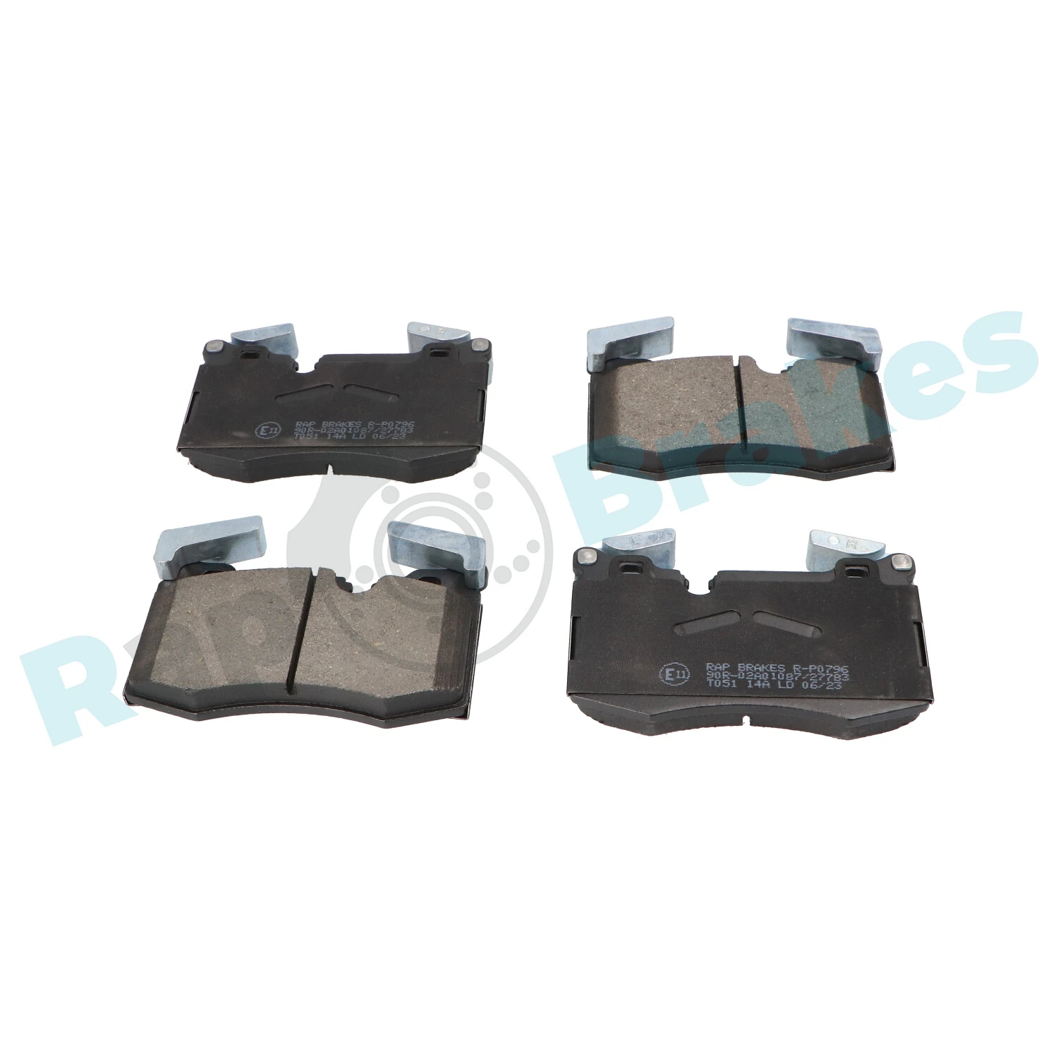 Brake Pad Set, disc brake R-P0796