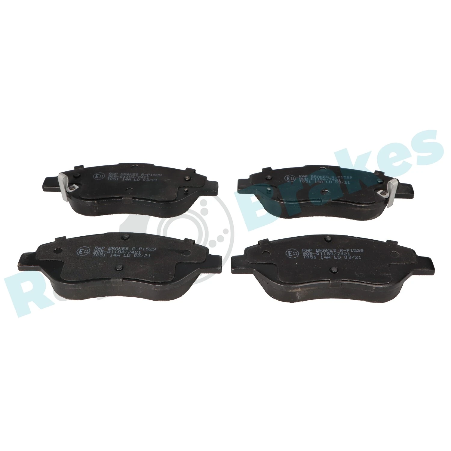 Brake Pad Set, disc brake R-P1529