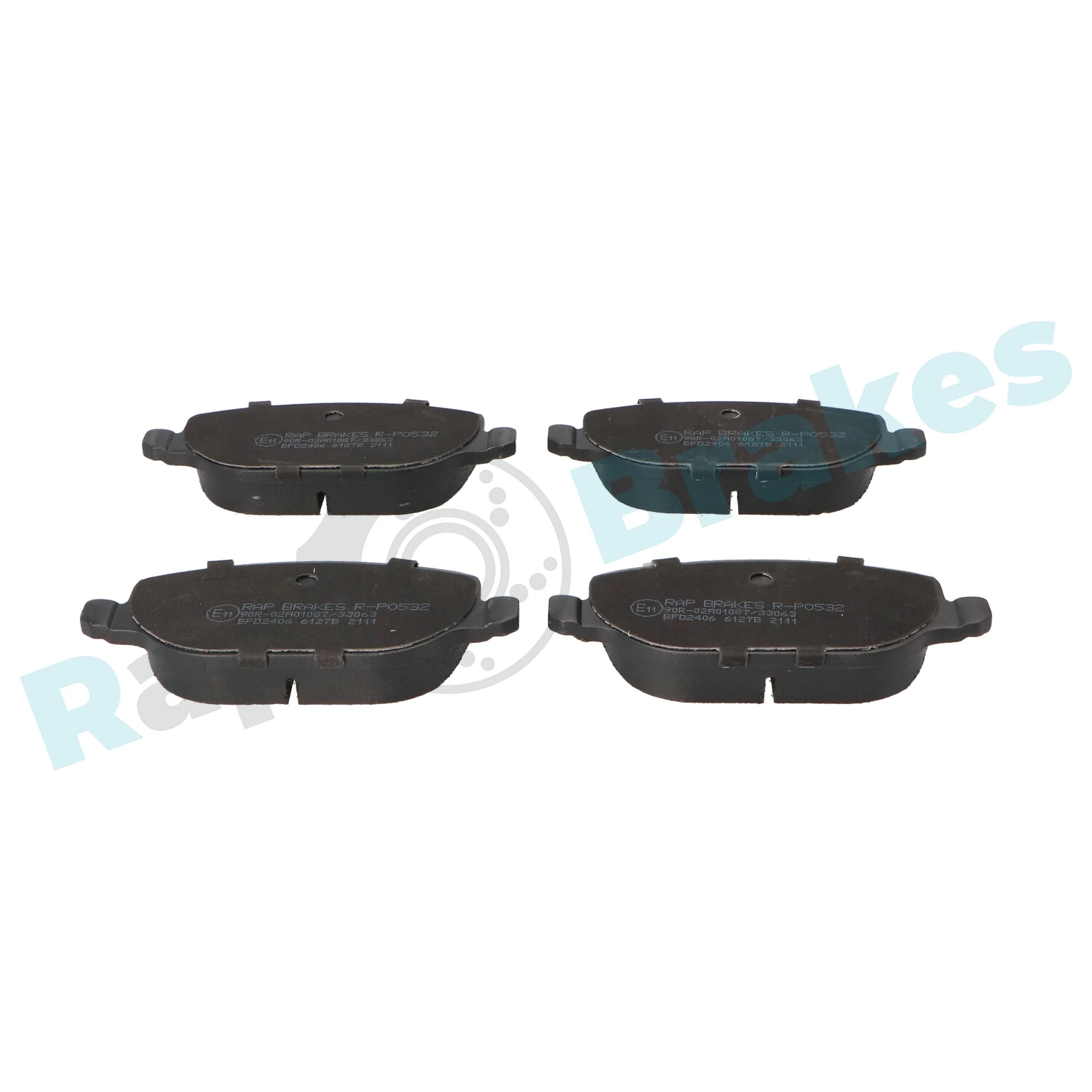 Brake Pad Set, disc brake R-P0532