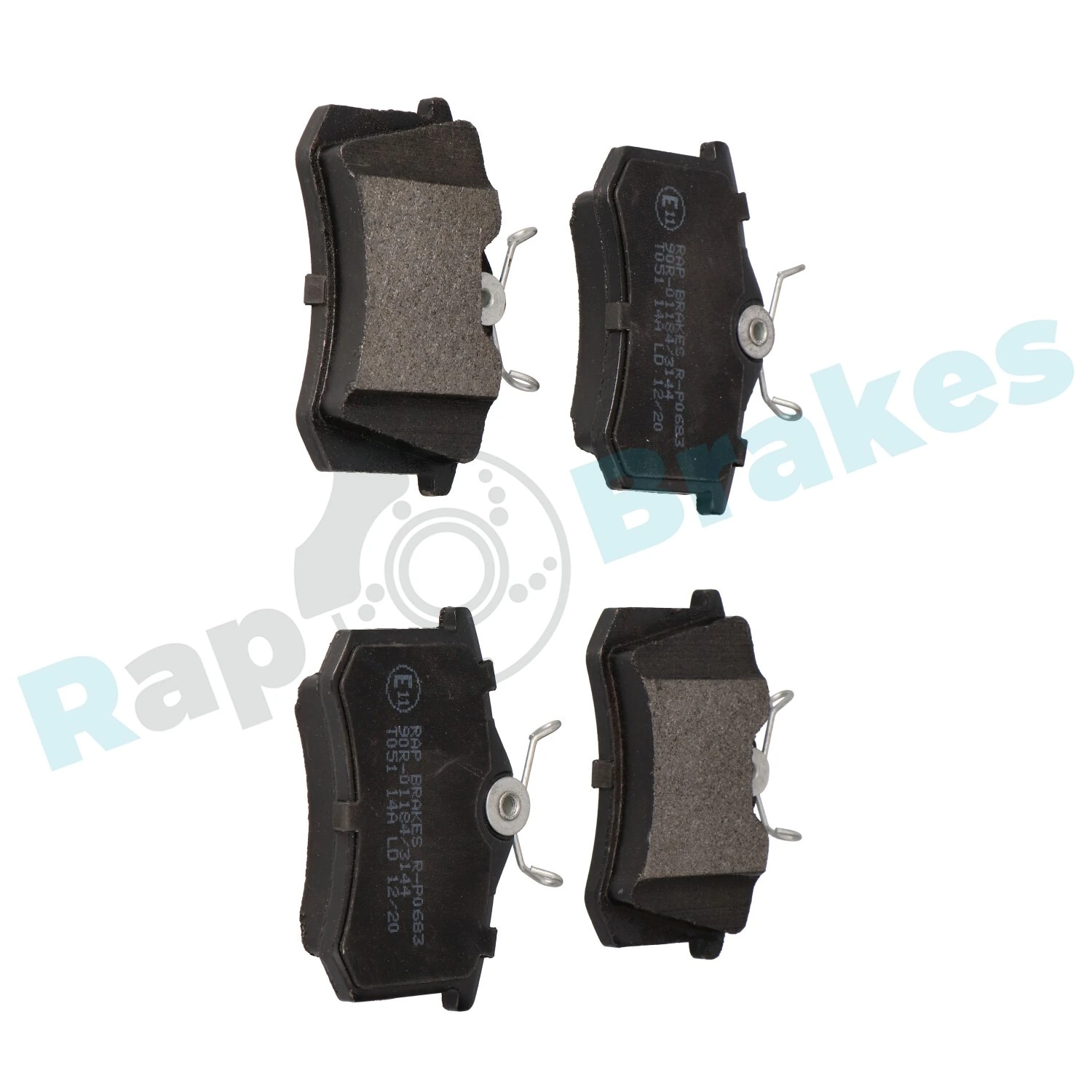 Brake Pad Set, disc brake R-P0683