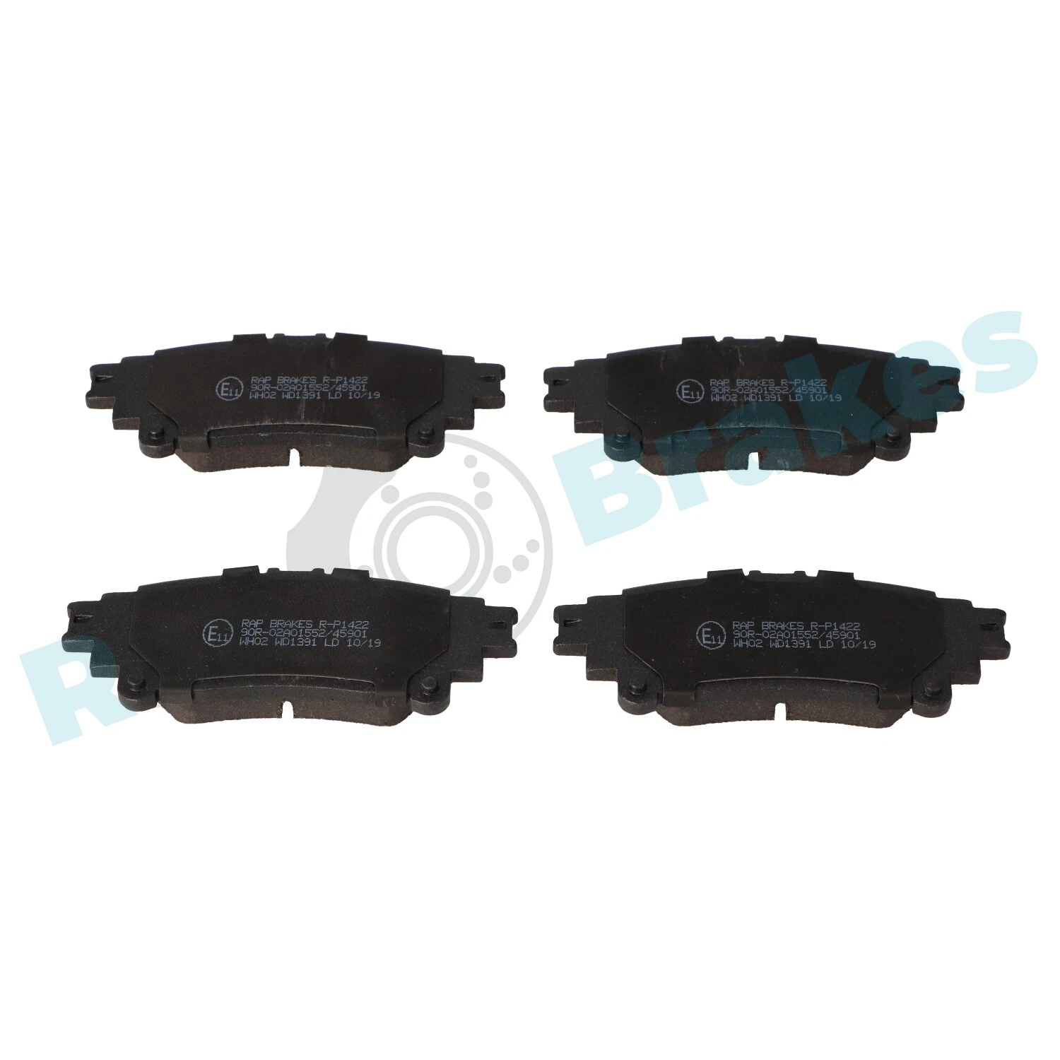 Brake Pad Set, disc brake R-P1422