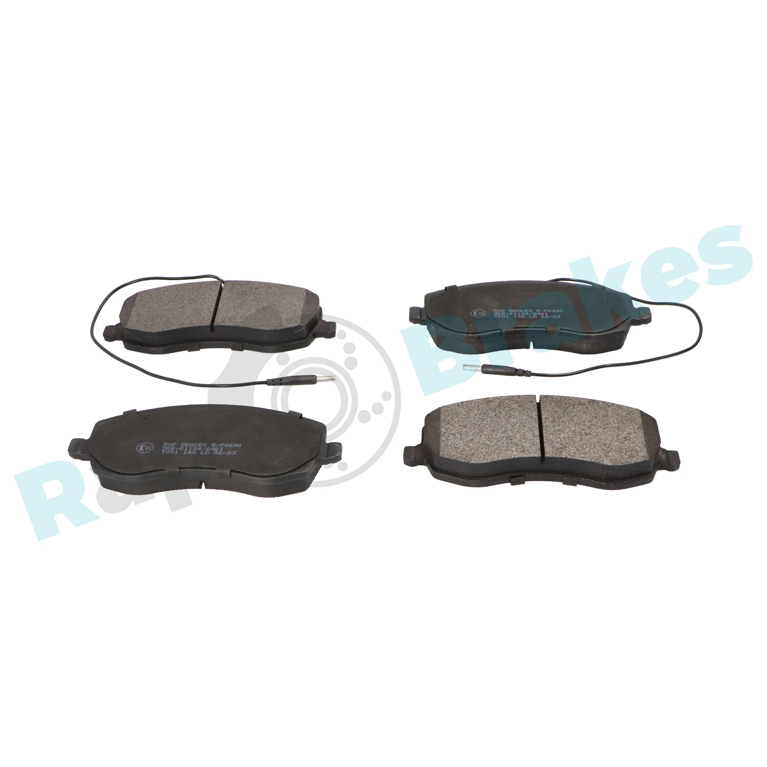 Brake Pad Set, disc brake R-P0690