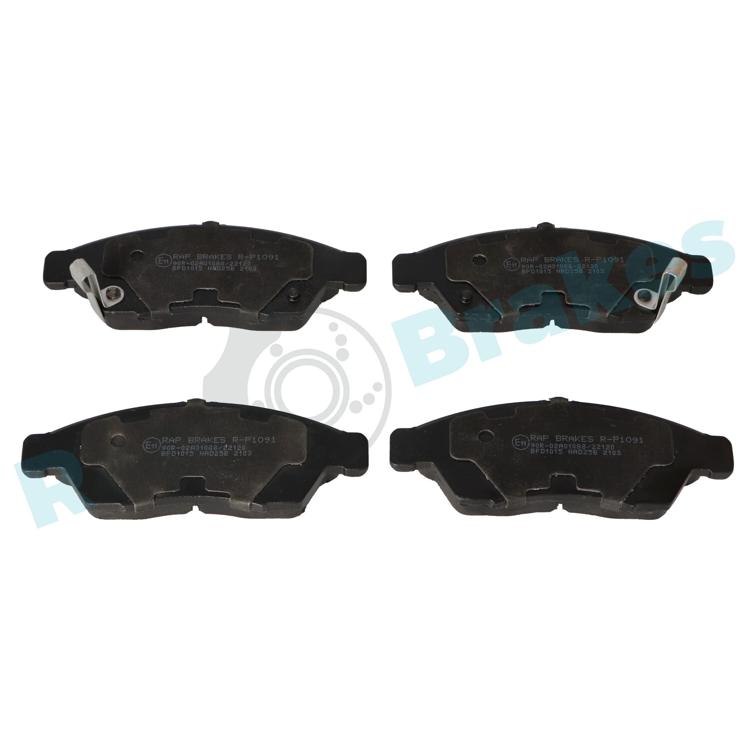 Brake Pad Set, disc brake R-P1091