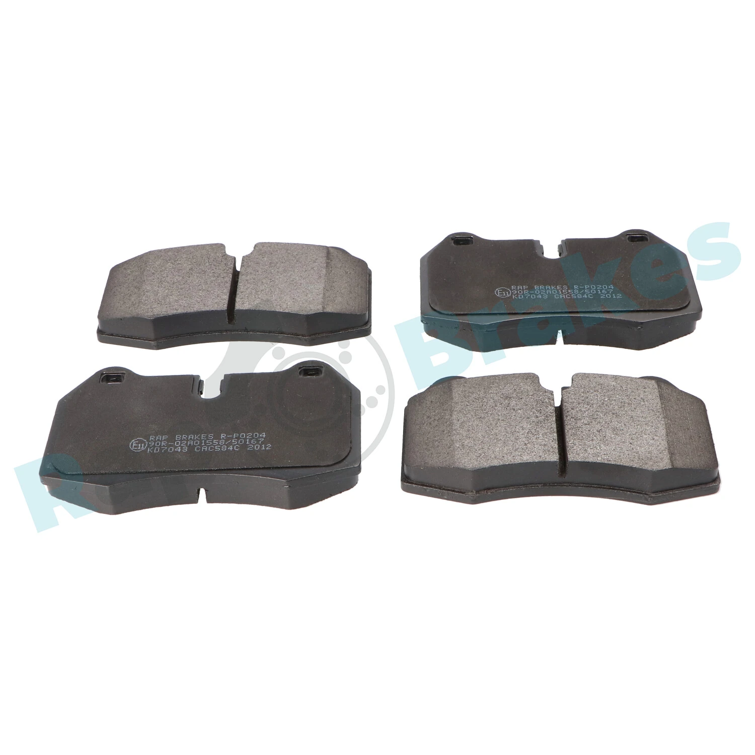 Brake Pad Set, disc brake R-P0204