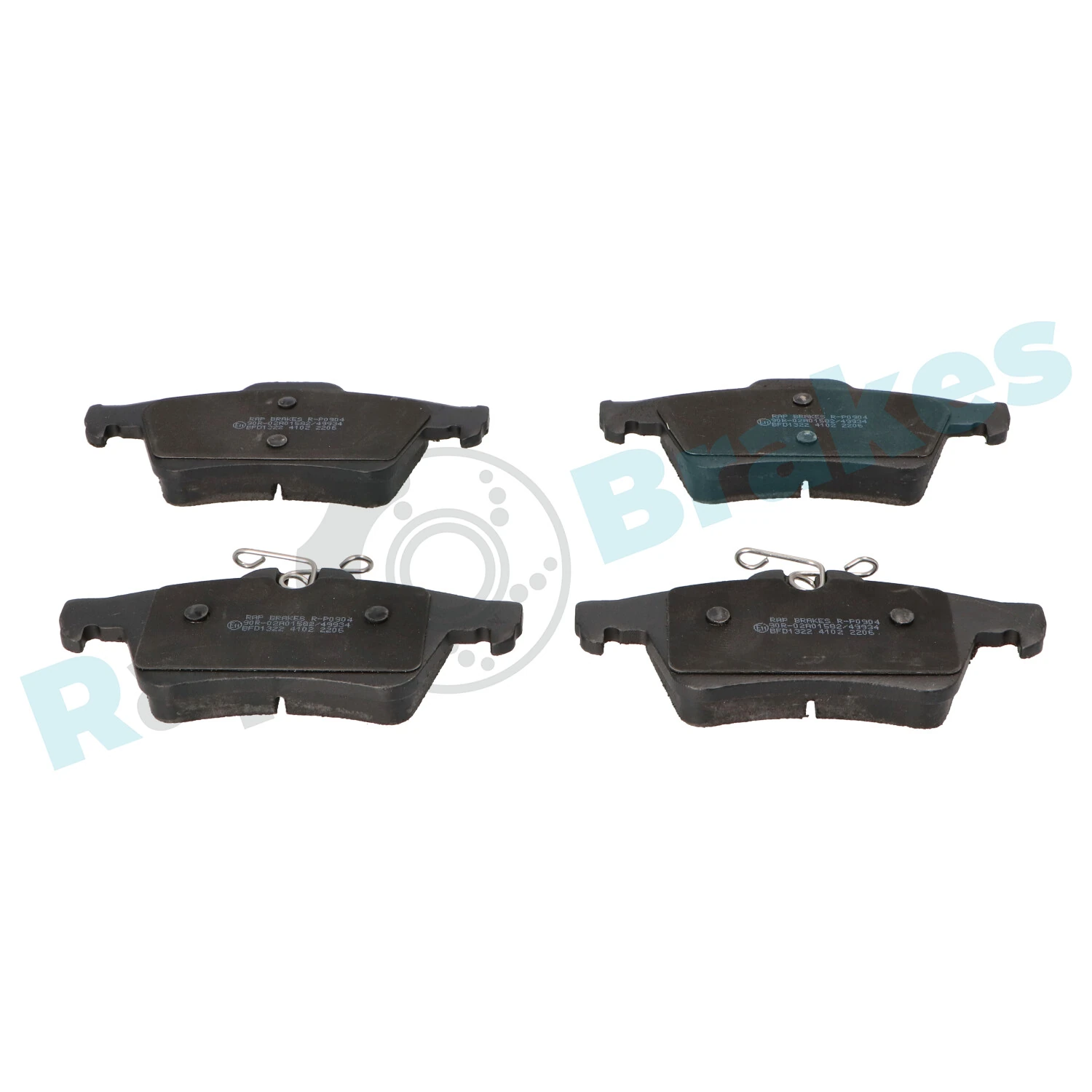 Brake Pad Set, disc brake R-P0904