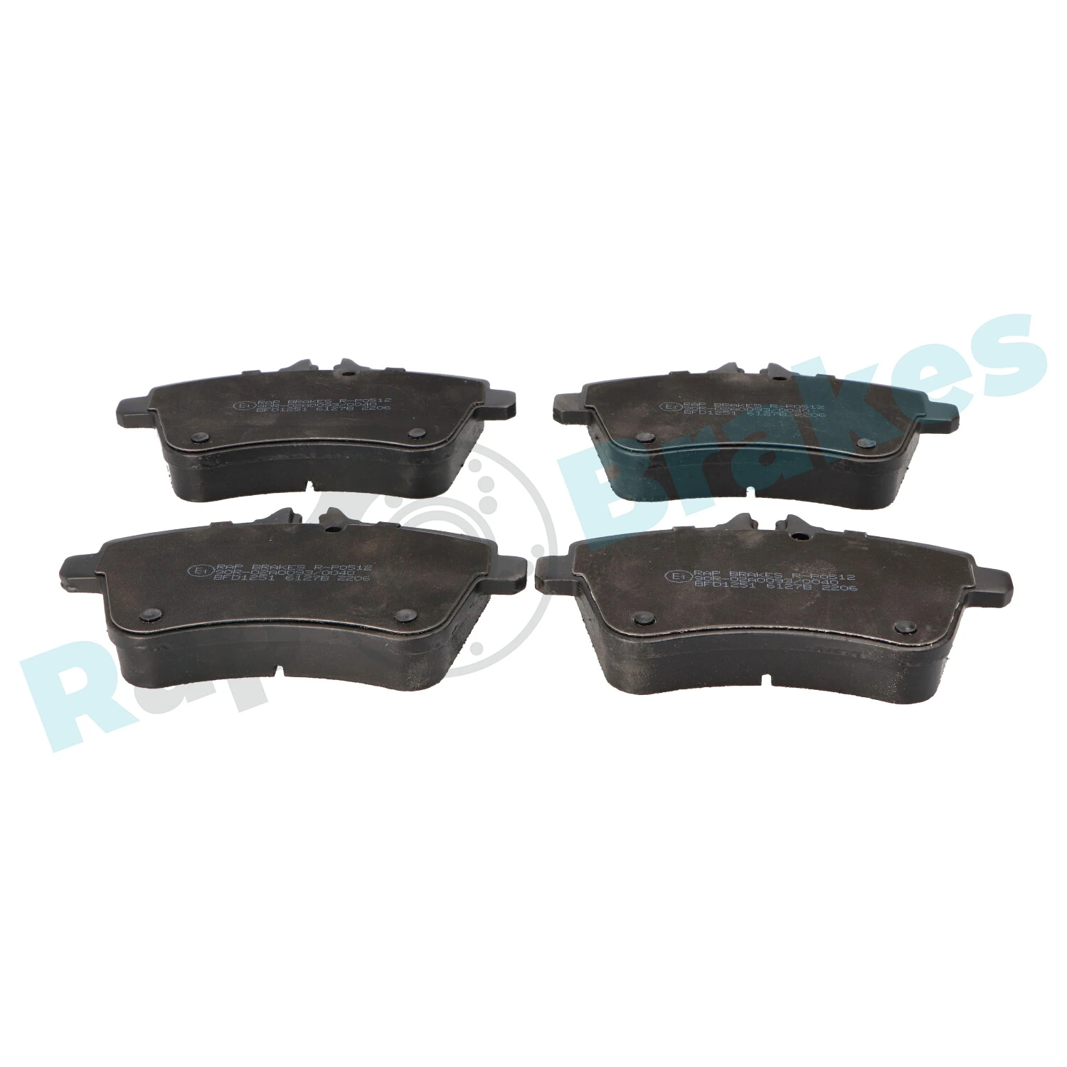 Brake Pad Set, disc brake R-P0512