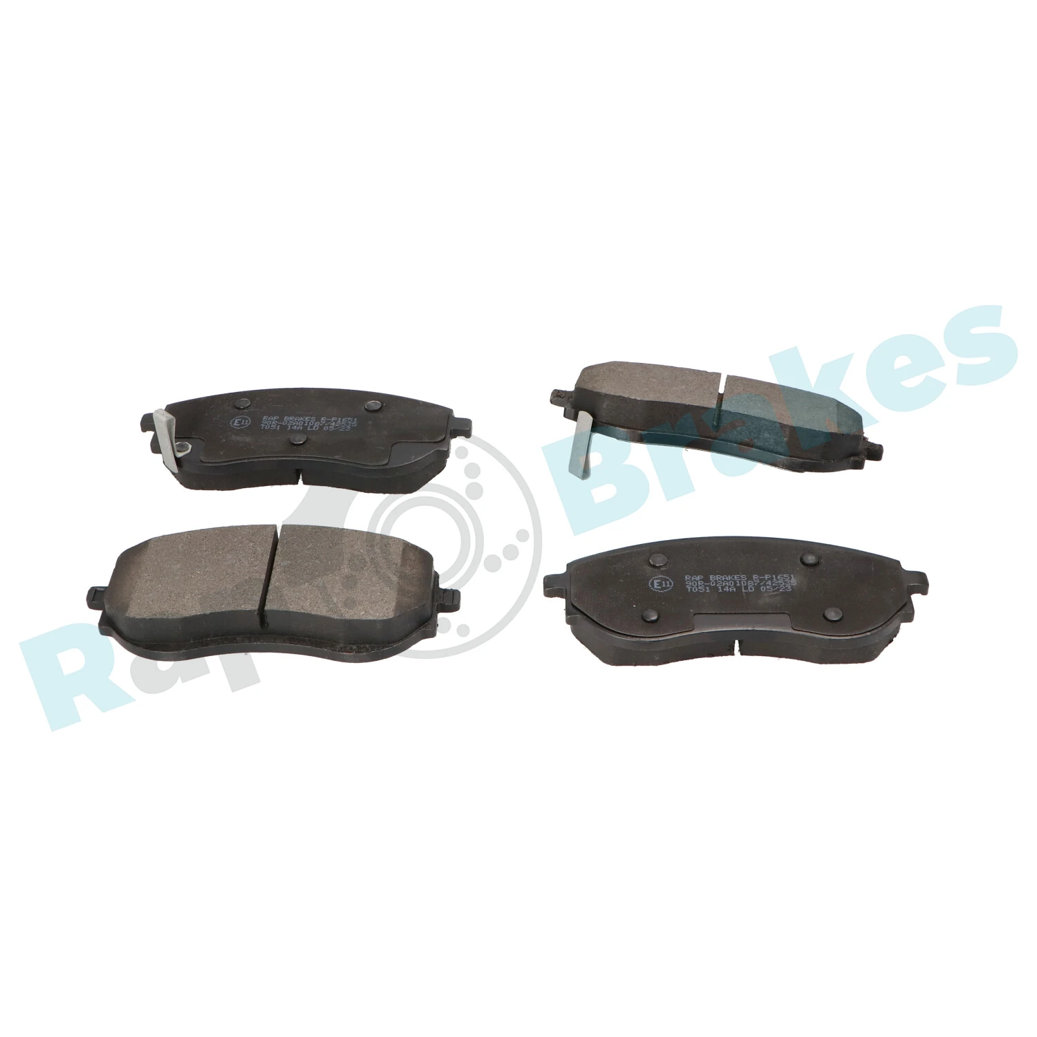 Brake Pad Set, disc brake R-P1651