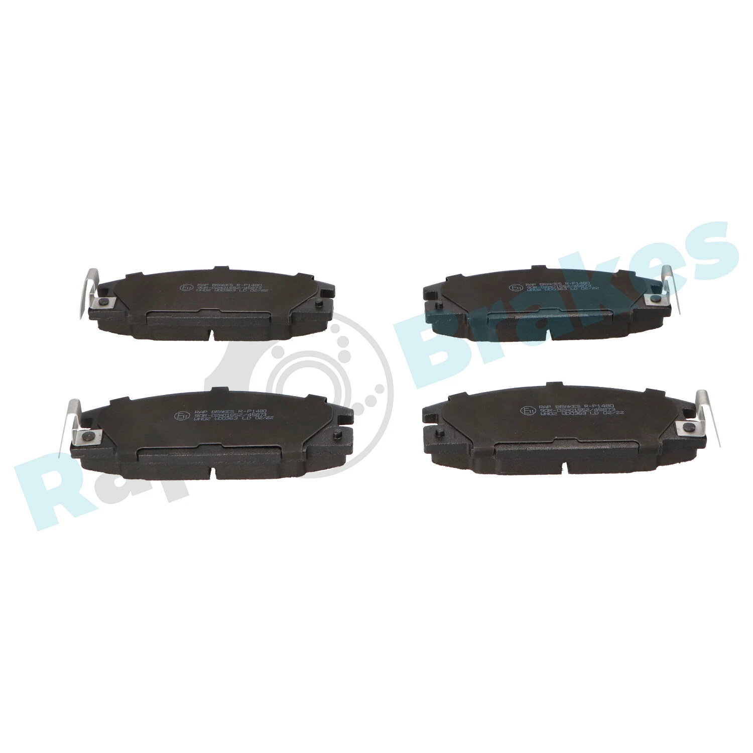 Brake Pad Set, disc brake R-P1480