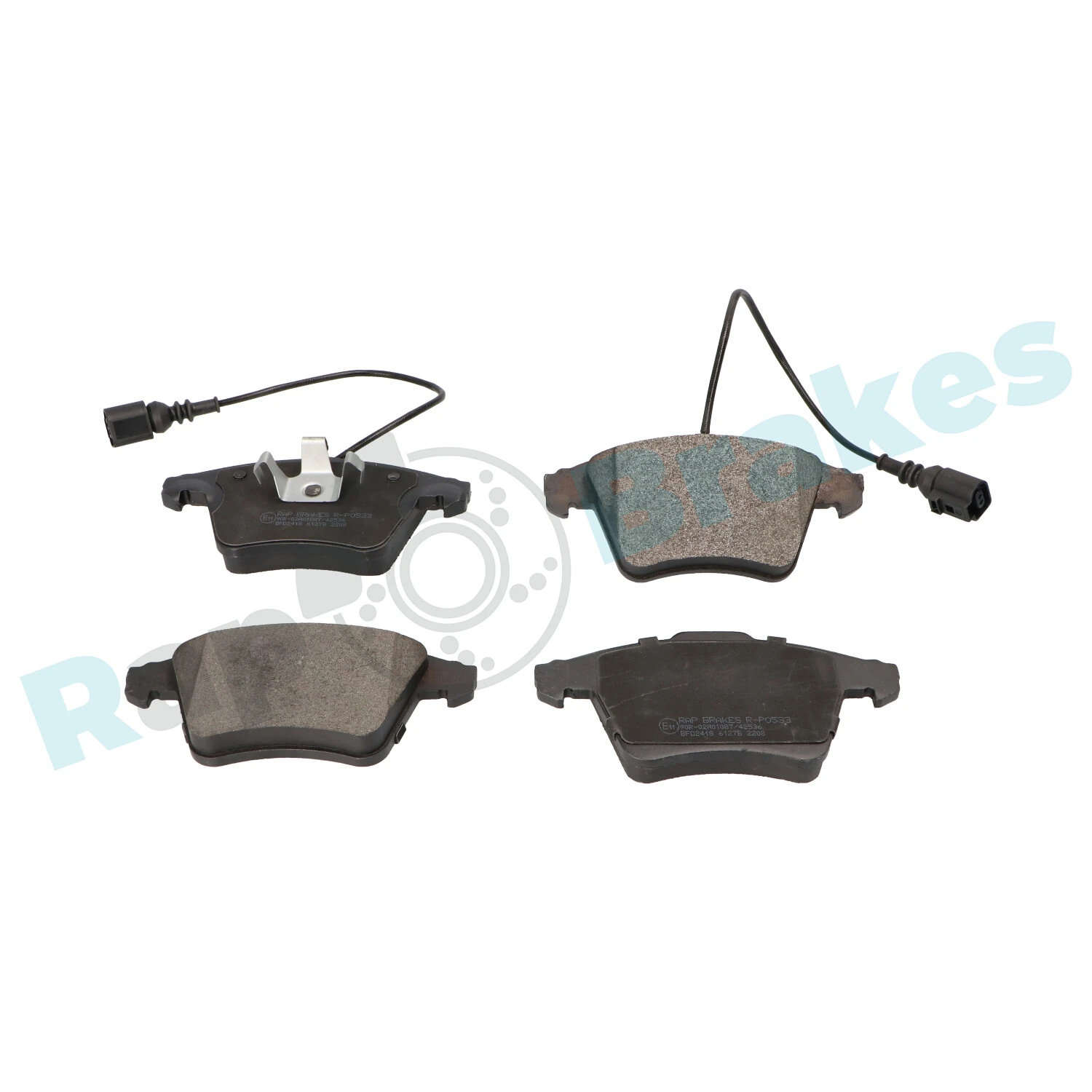 Brake Pad Set, disc brake R-P0533