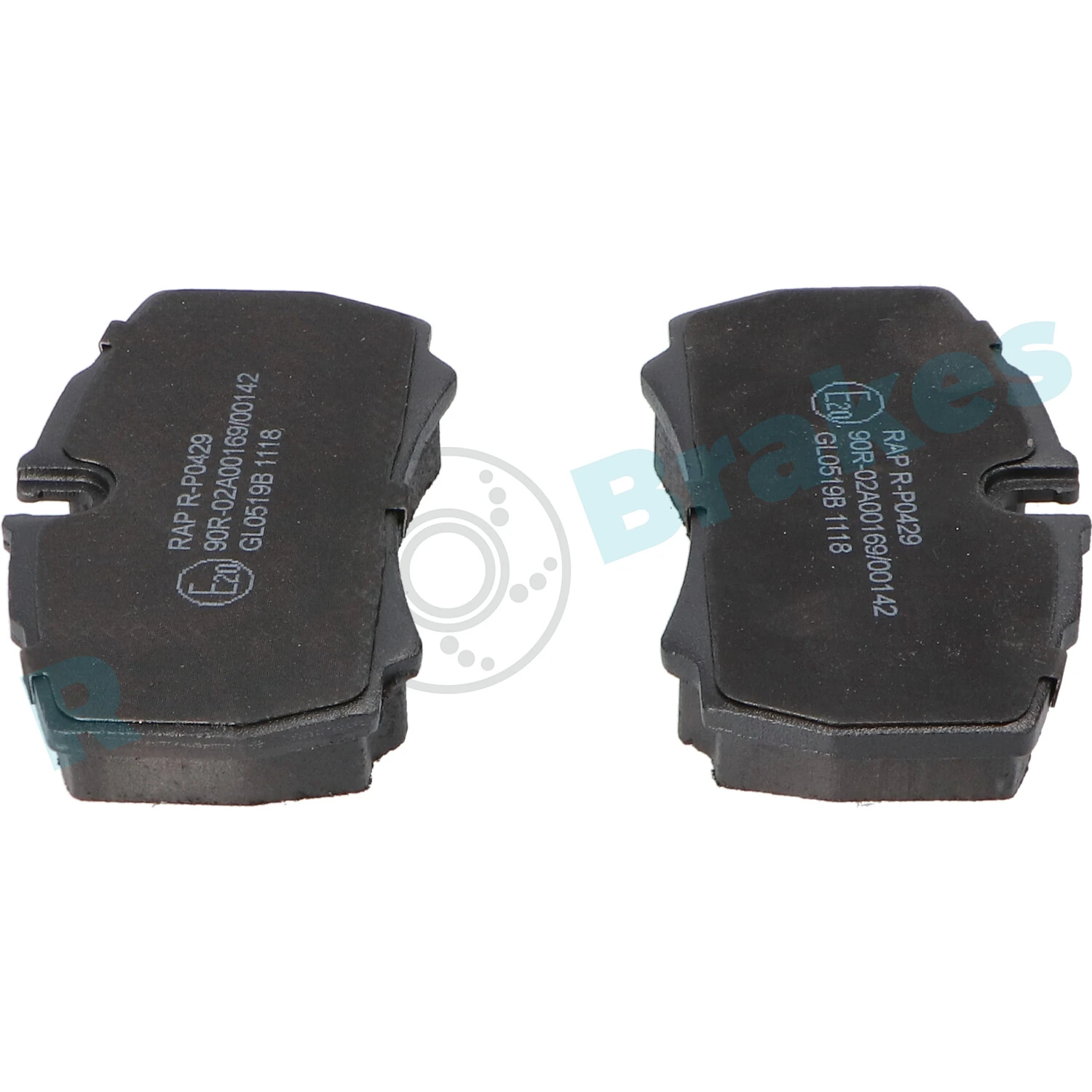 Brake Pad Set, disc brake R-P0429