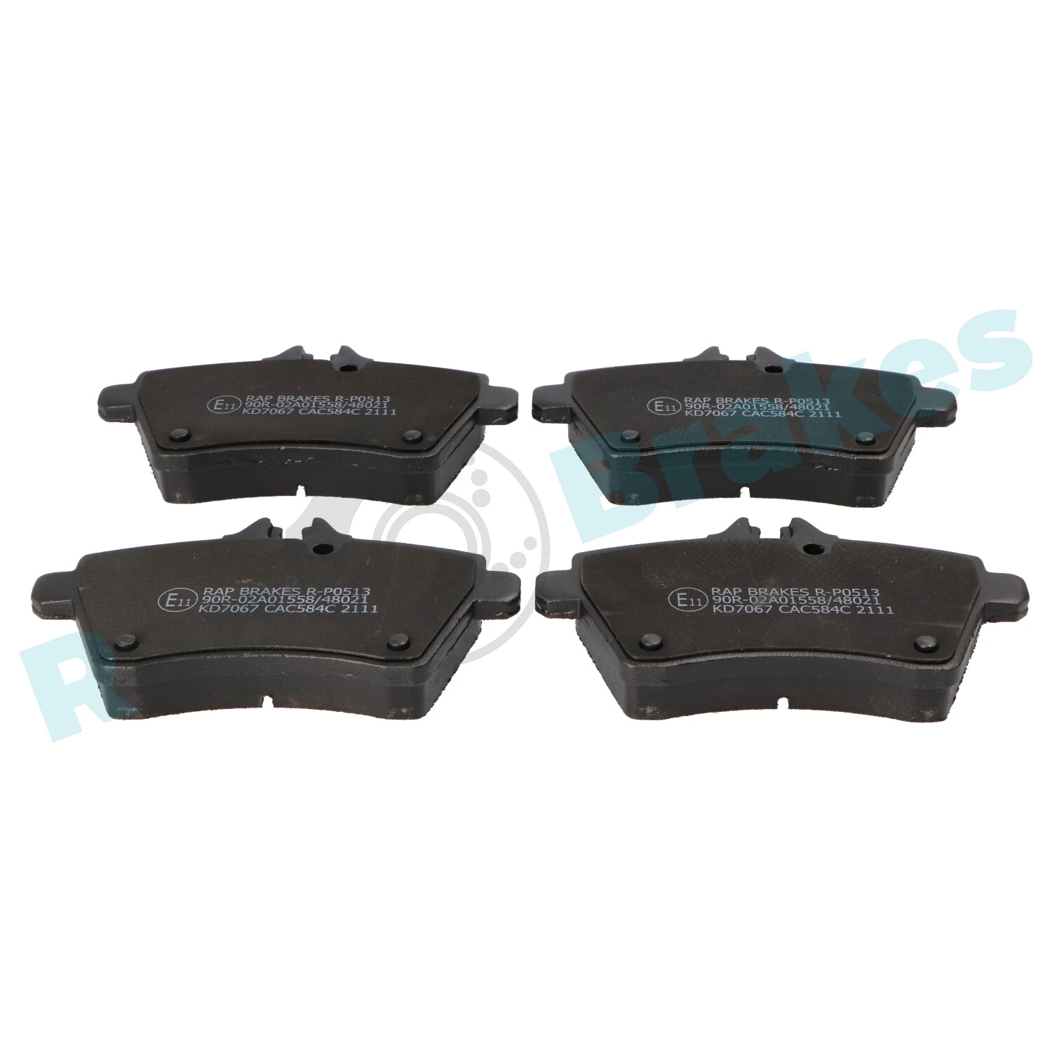 Brake Pad Set, disc brake R-P0513