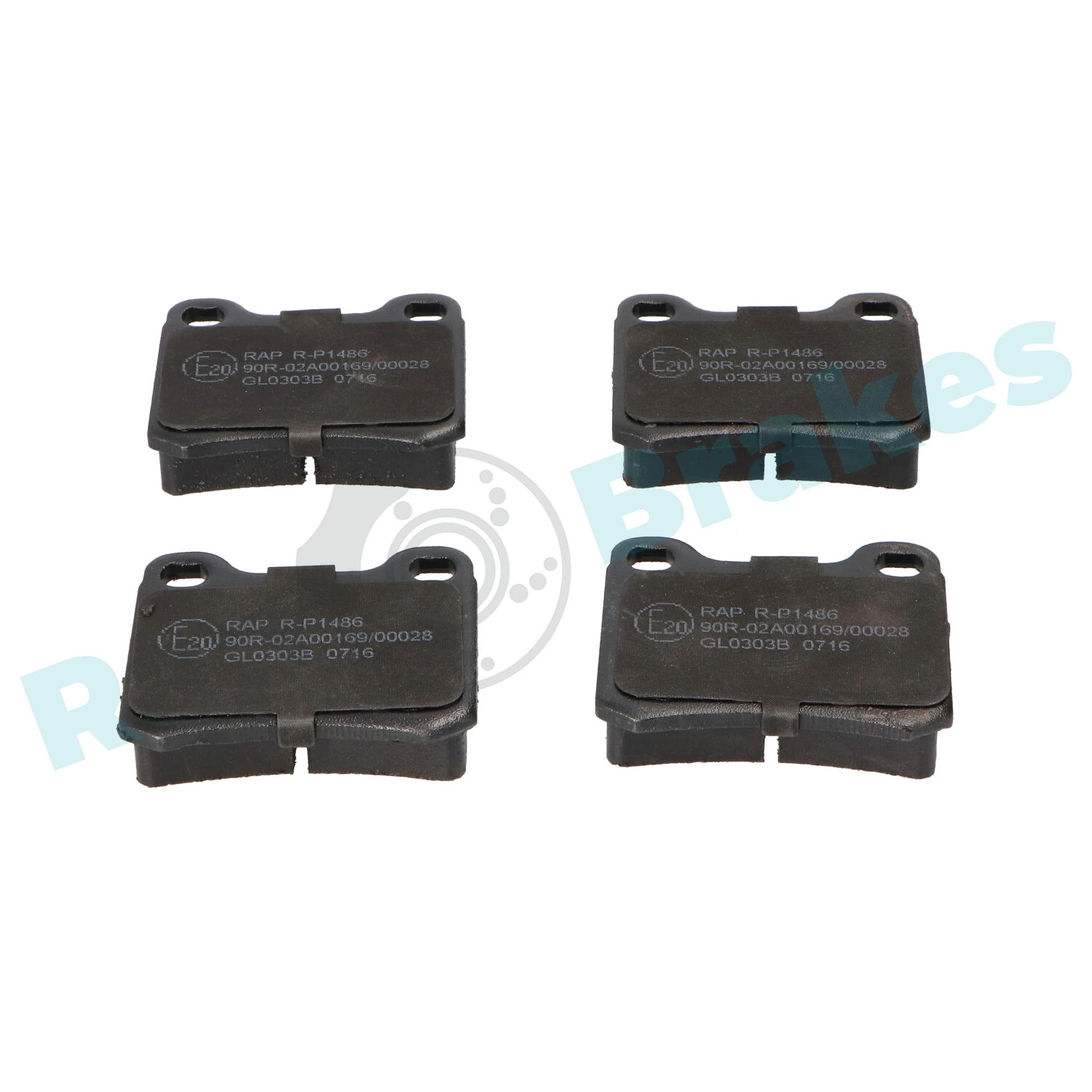 Brake Pad Set, disc brake R-P1486