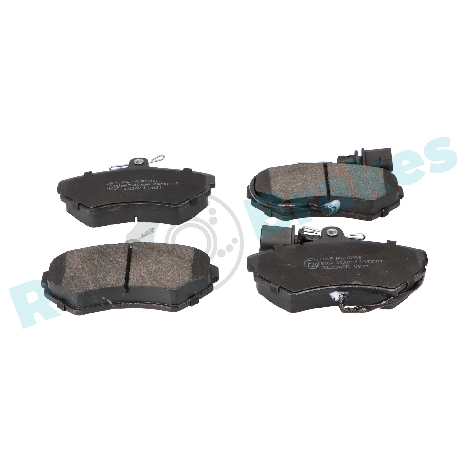 Brake Pad Set, disc brake R-P0283