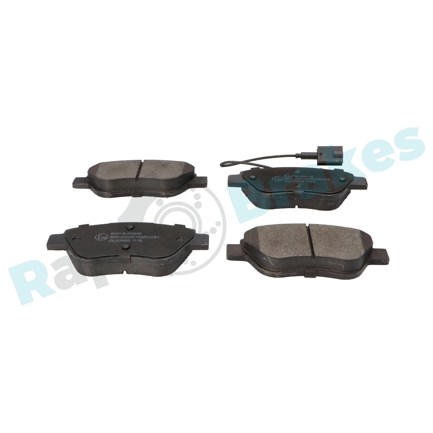 Brake Pad Set, disc brake R-P0536